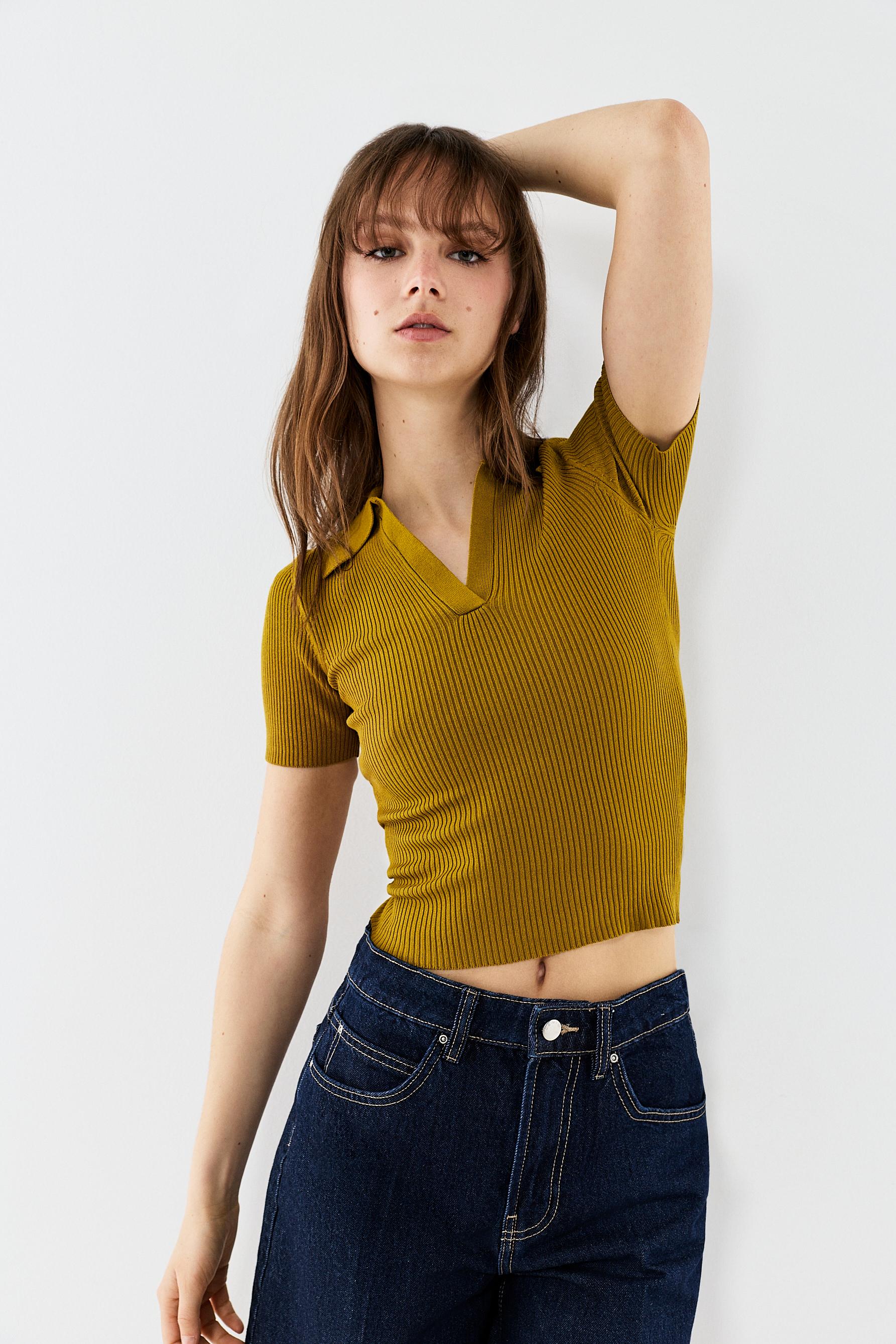 Polo básico punto rib