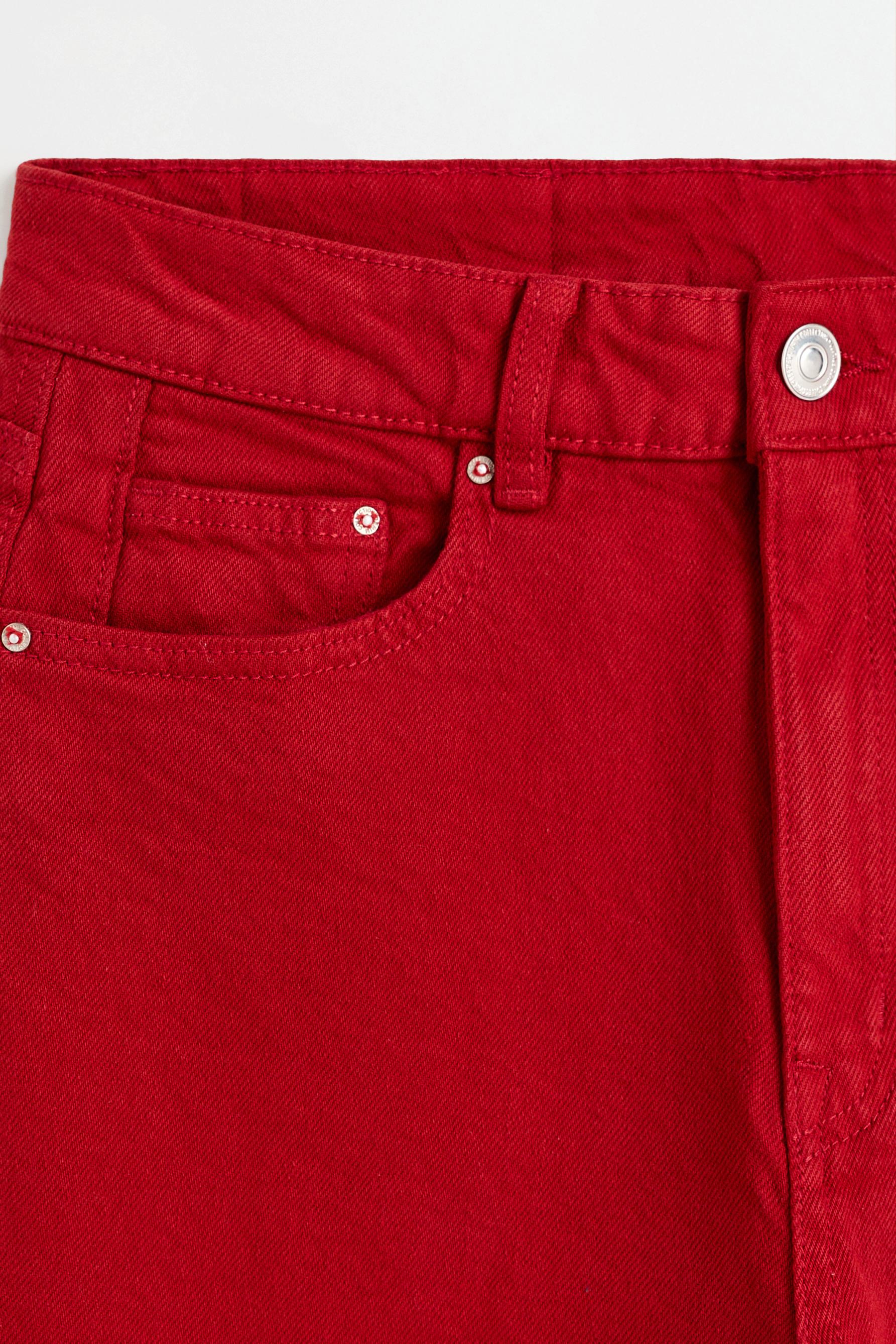 Mom fit jeans — REDDISH