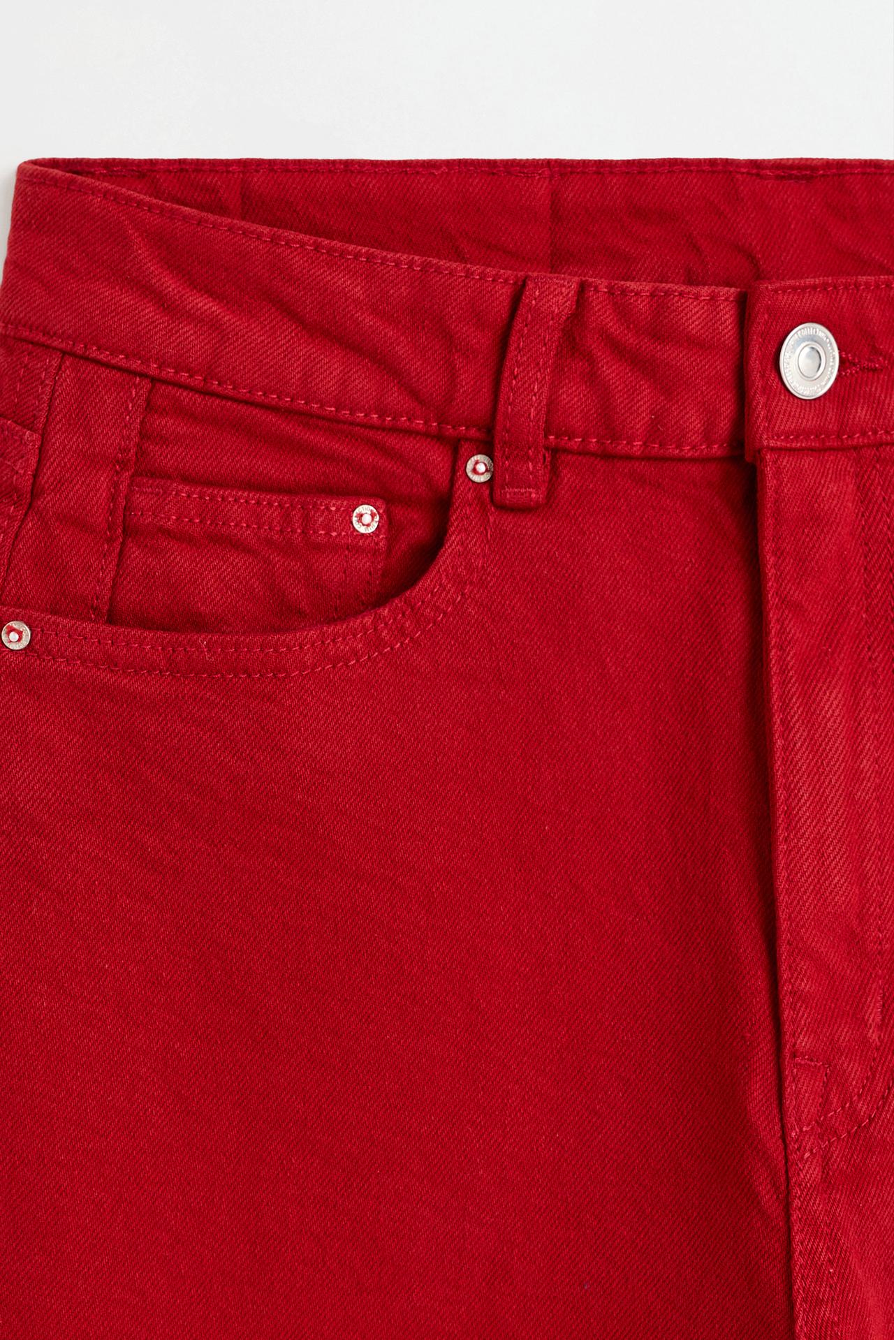 Mom fit jeans — REDDISH