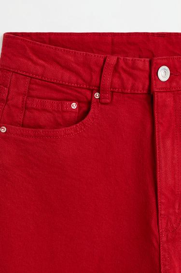 Mom fit jeans — REDDISH 7