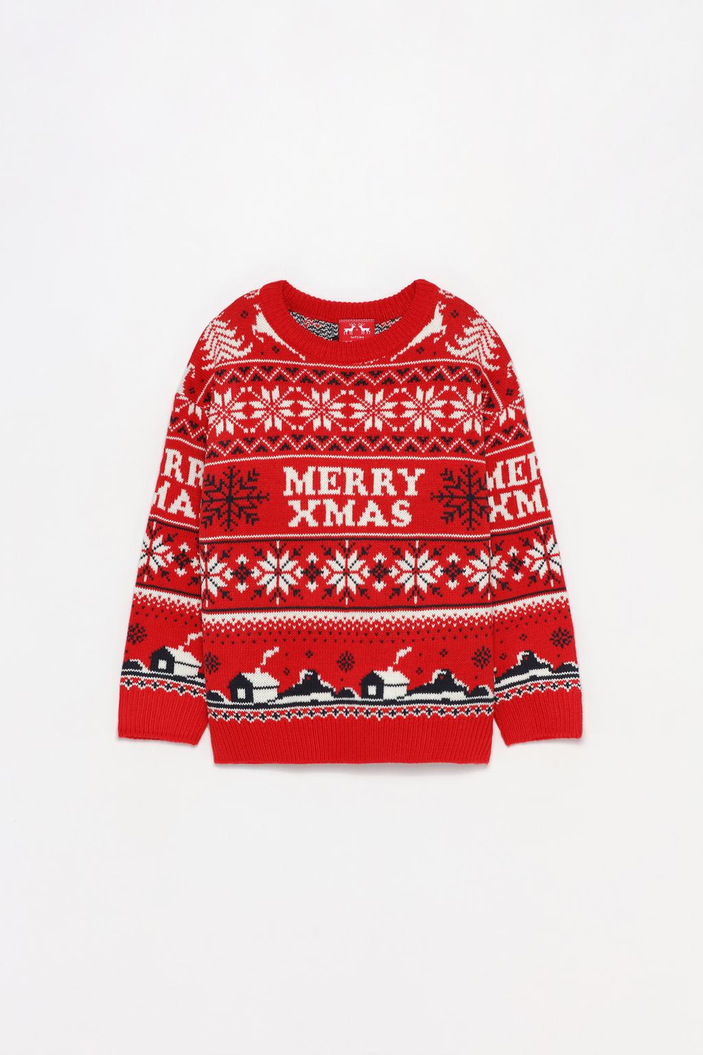 Kids | Christmas border sweater