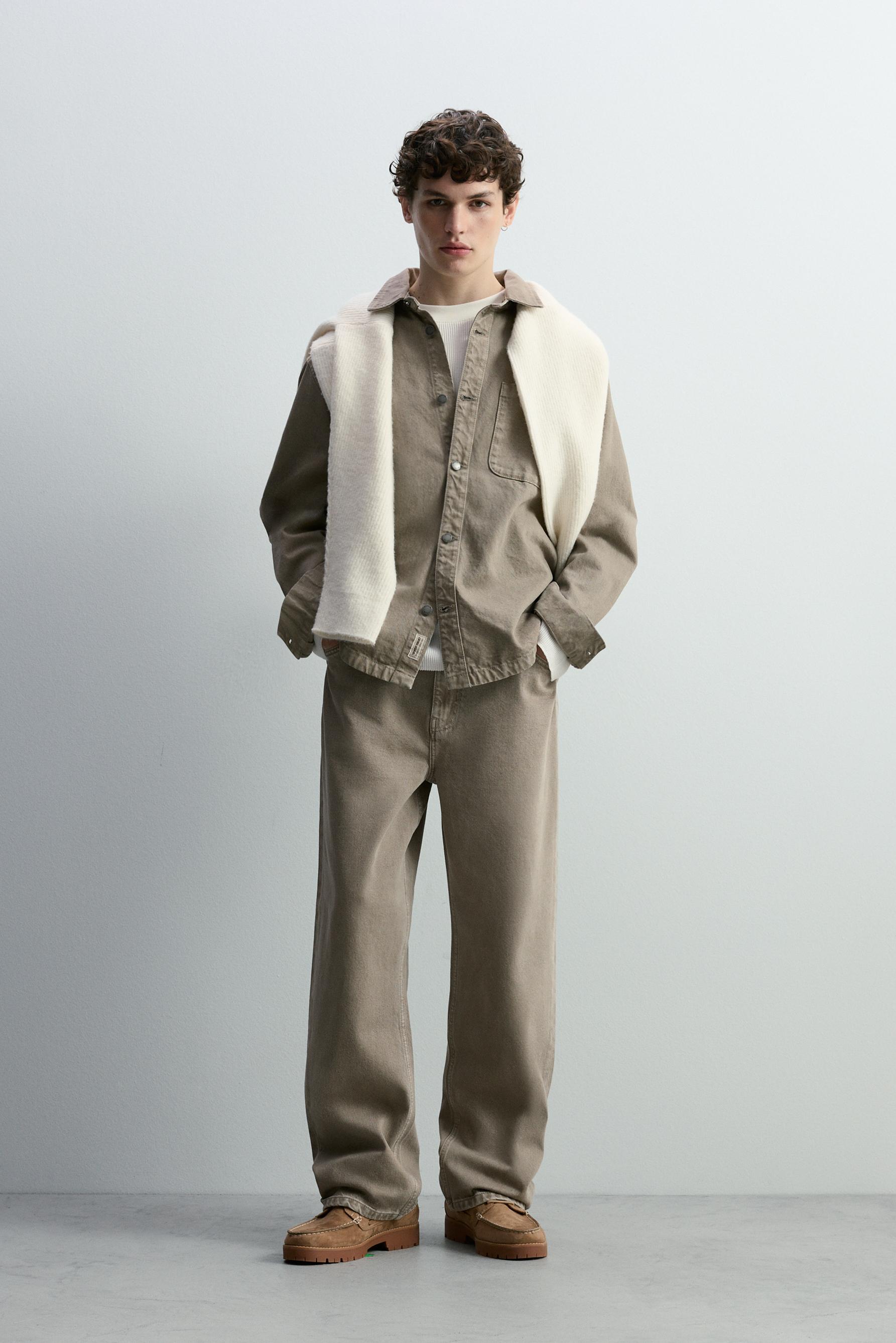 Baggy jeans — DARK CAMEL
