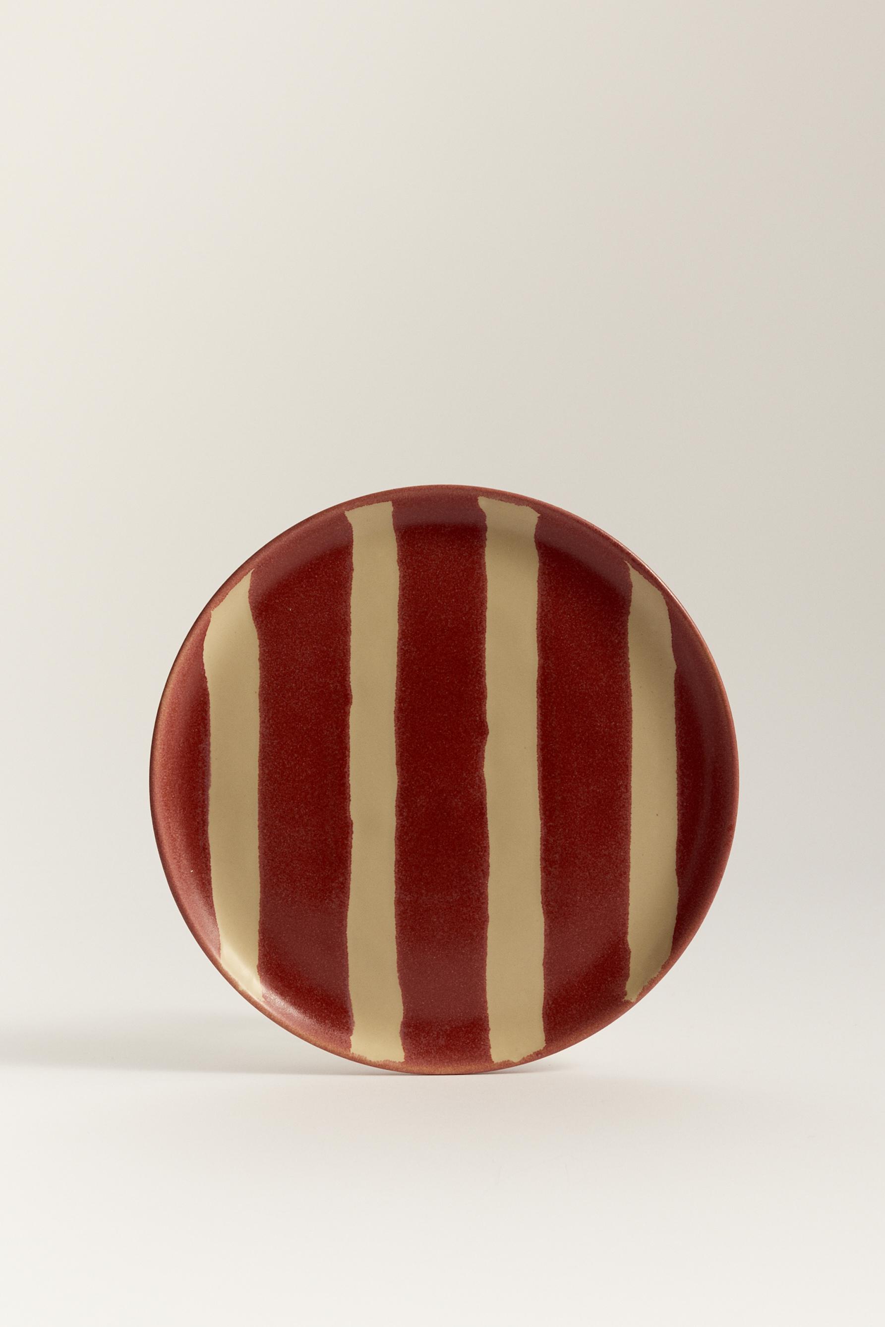 Plato postre gres 22,5 cm