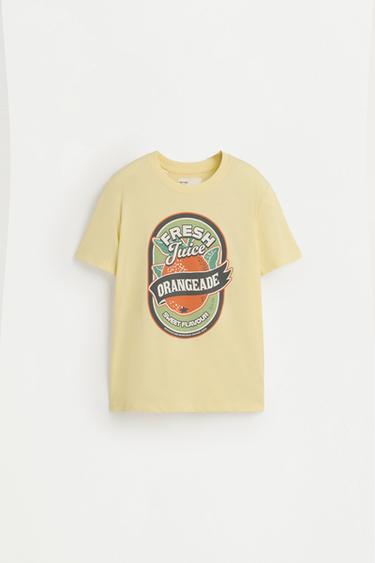 Short printed pyjamas — PASTEL YELLOW 2