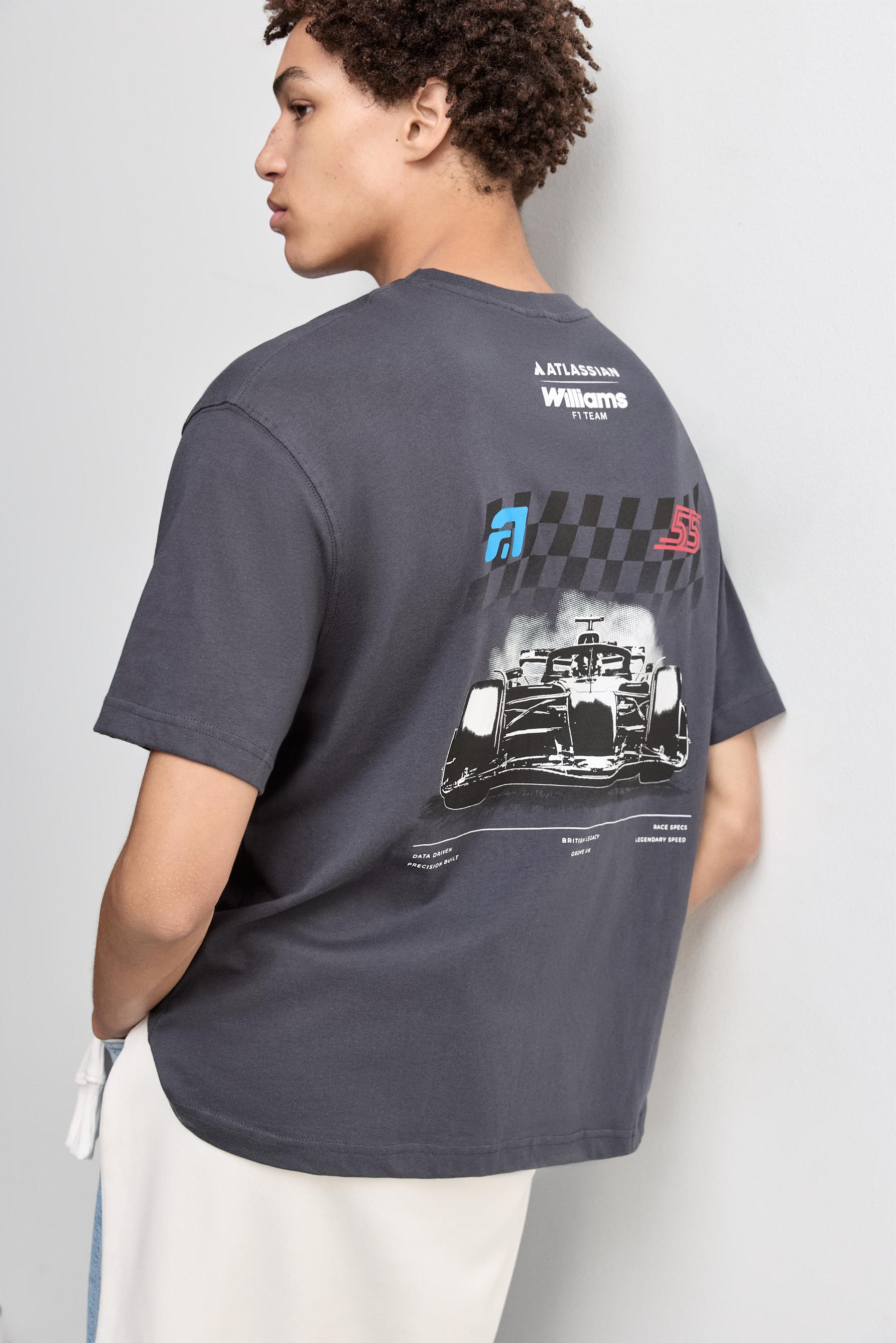 ©2026 Williams Printed T-shirt — NAVY