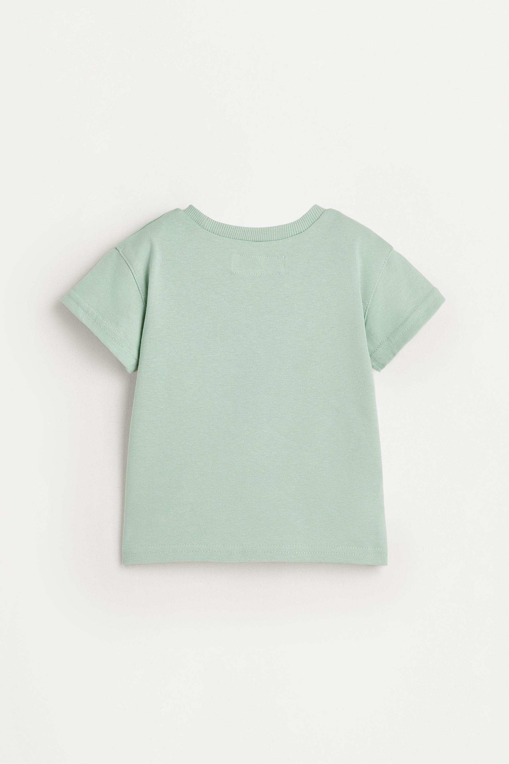 4-pack of plain T-shirts — PURPLE