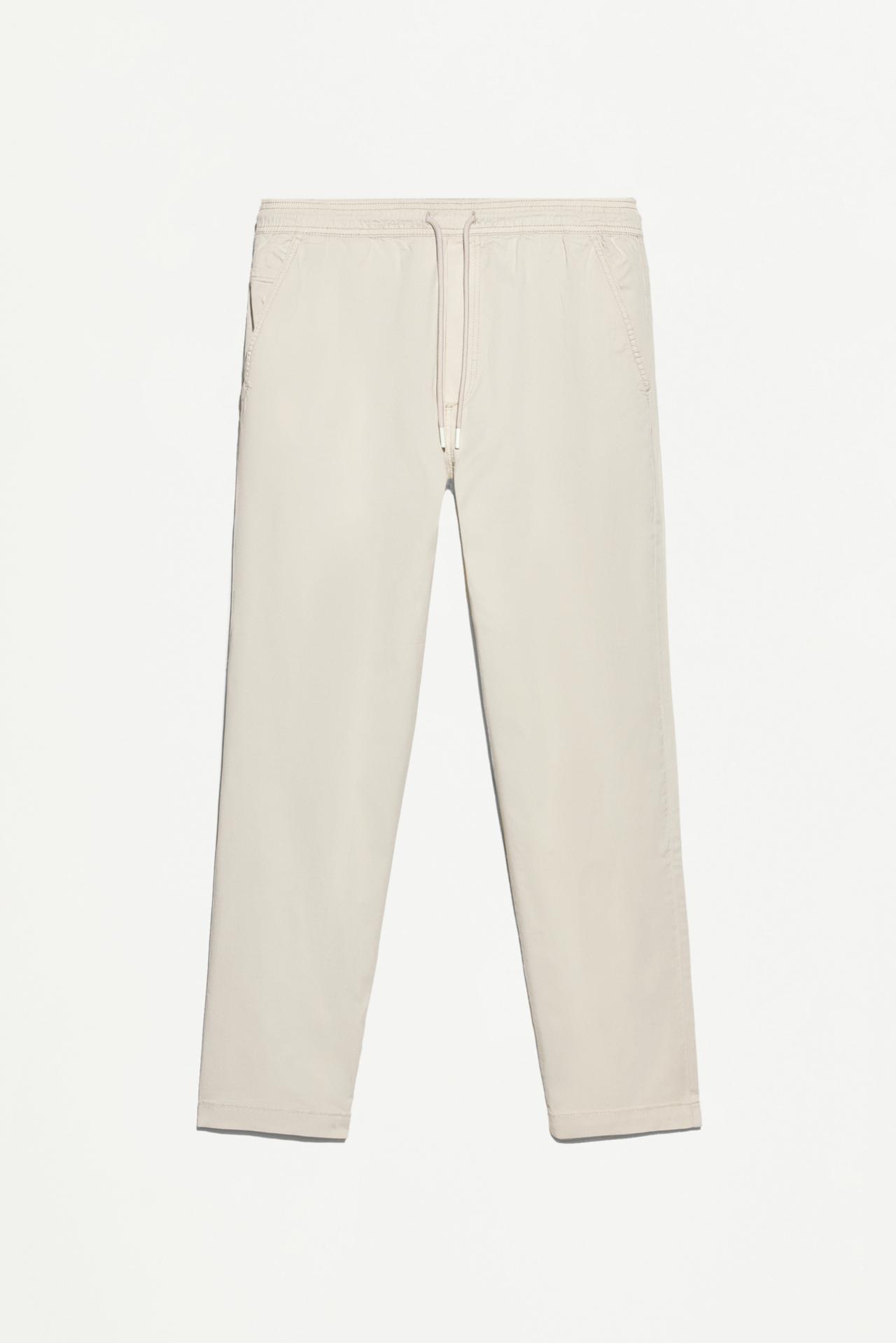 Slim fit jogger trousers — ECRU