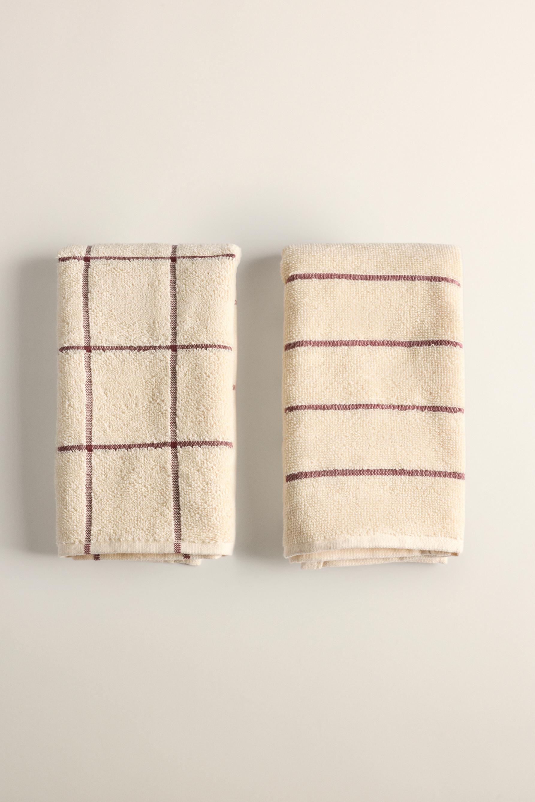 Paños de cocina combinados (Pack 2)