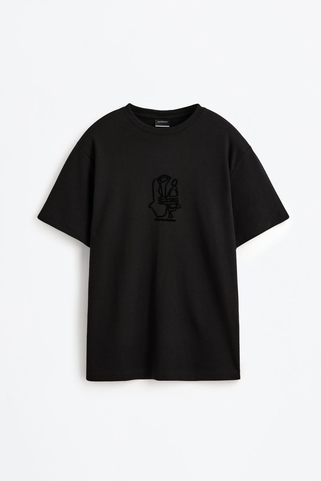 Camiseta interlock estampada