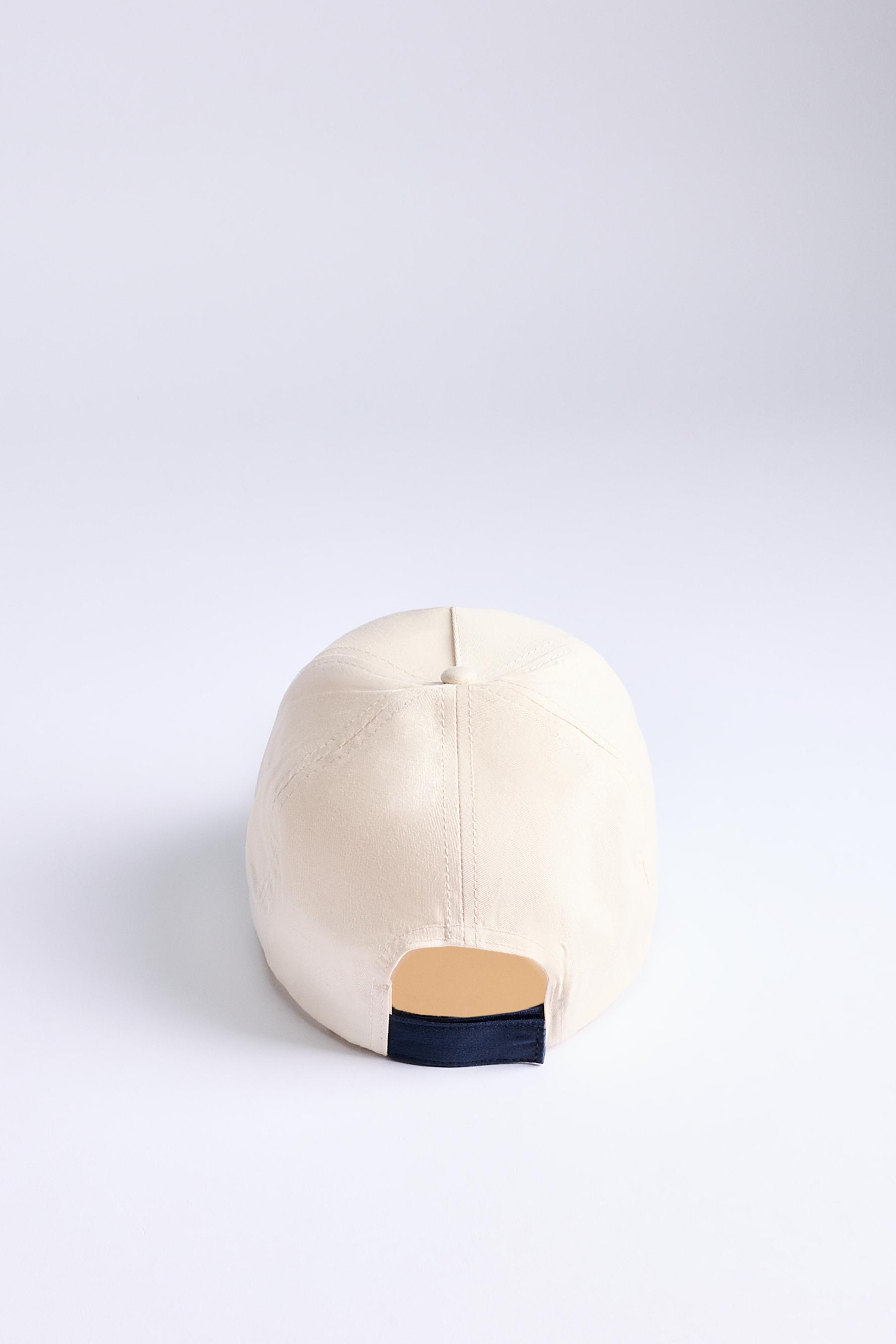 Osaka cap — ECRU/NAVY