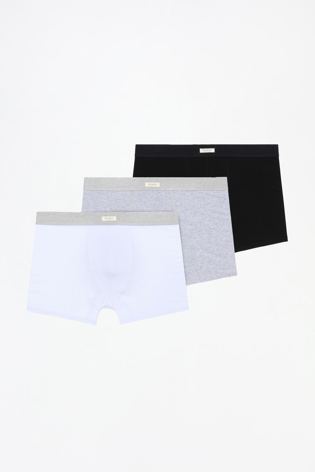 3-pack of long basic boxers