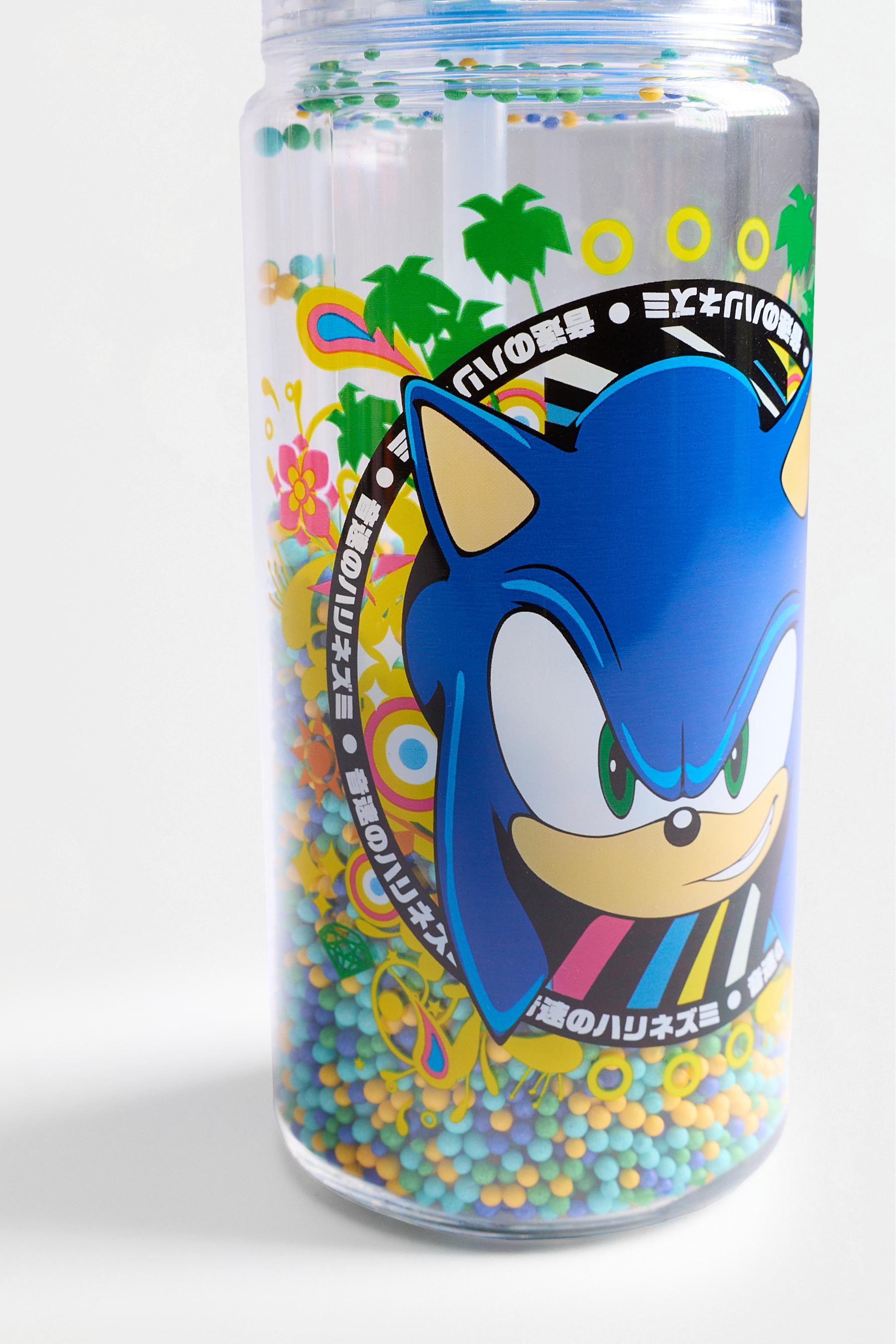 SONIC™ | SEGA 250ml bottle with beads — BLUE