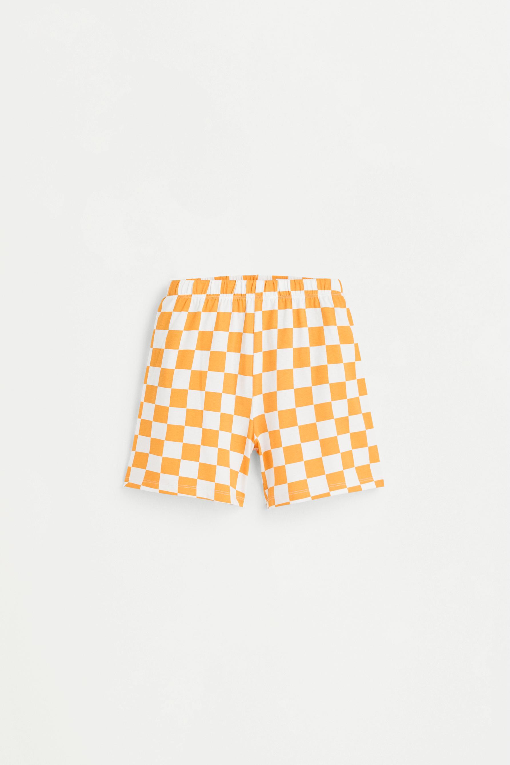 Garfield ©Nickelodeon short pyjamas with eye mask — WHITE