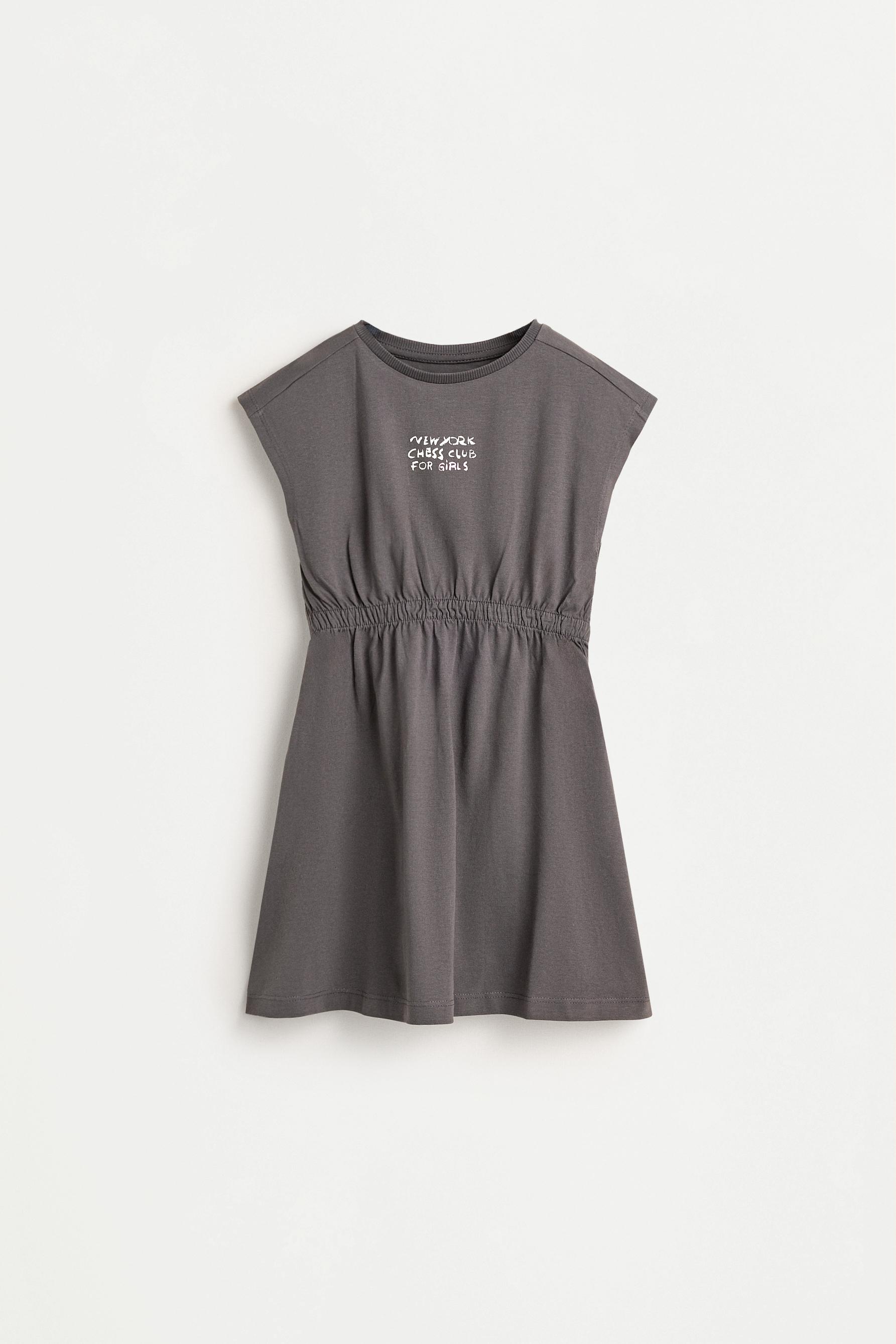 Dress with elasticated waist — LEAD
