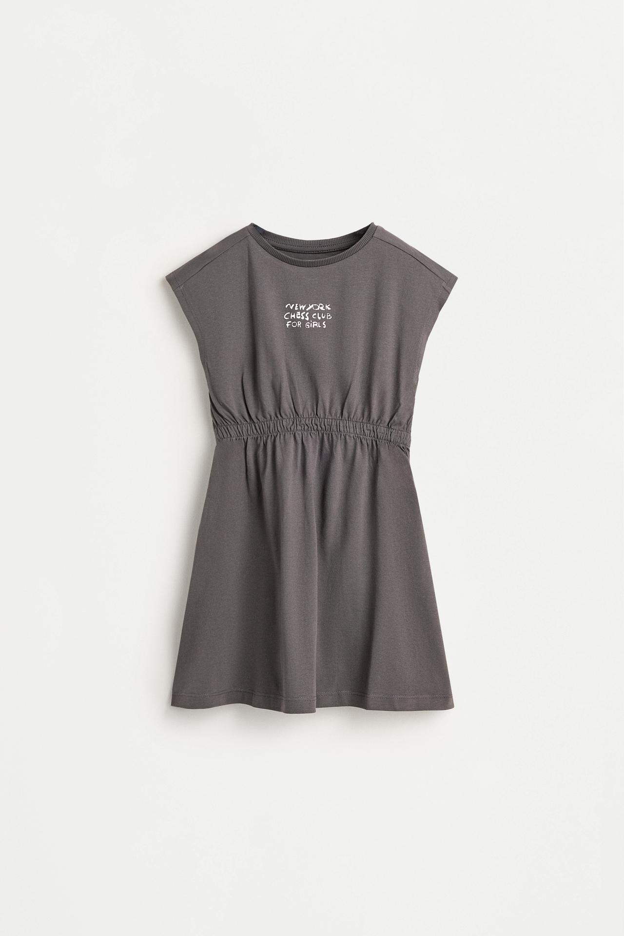 Dress with elasticated waist — LEAD