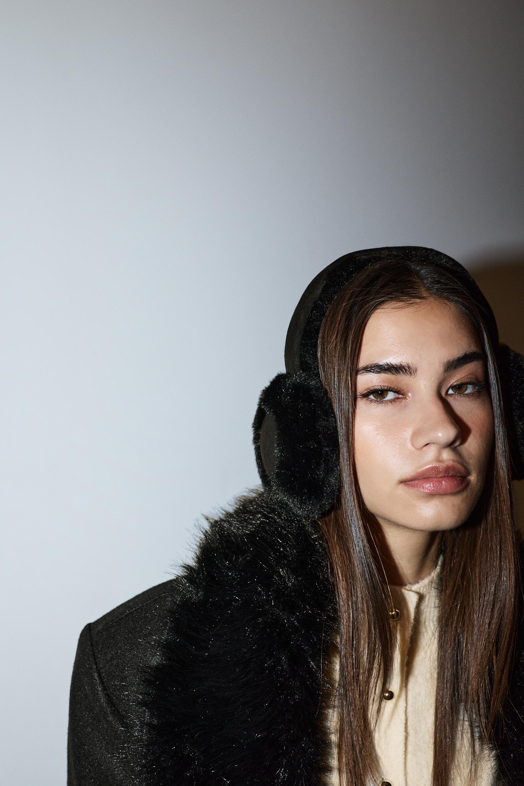 Orejeras efecto pelo