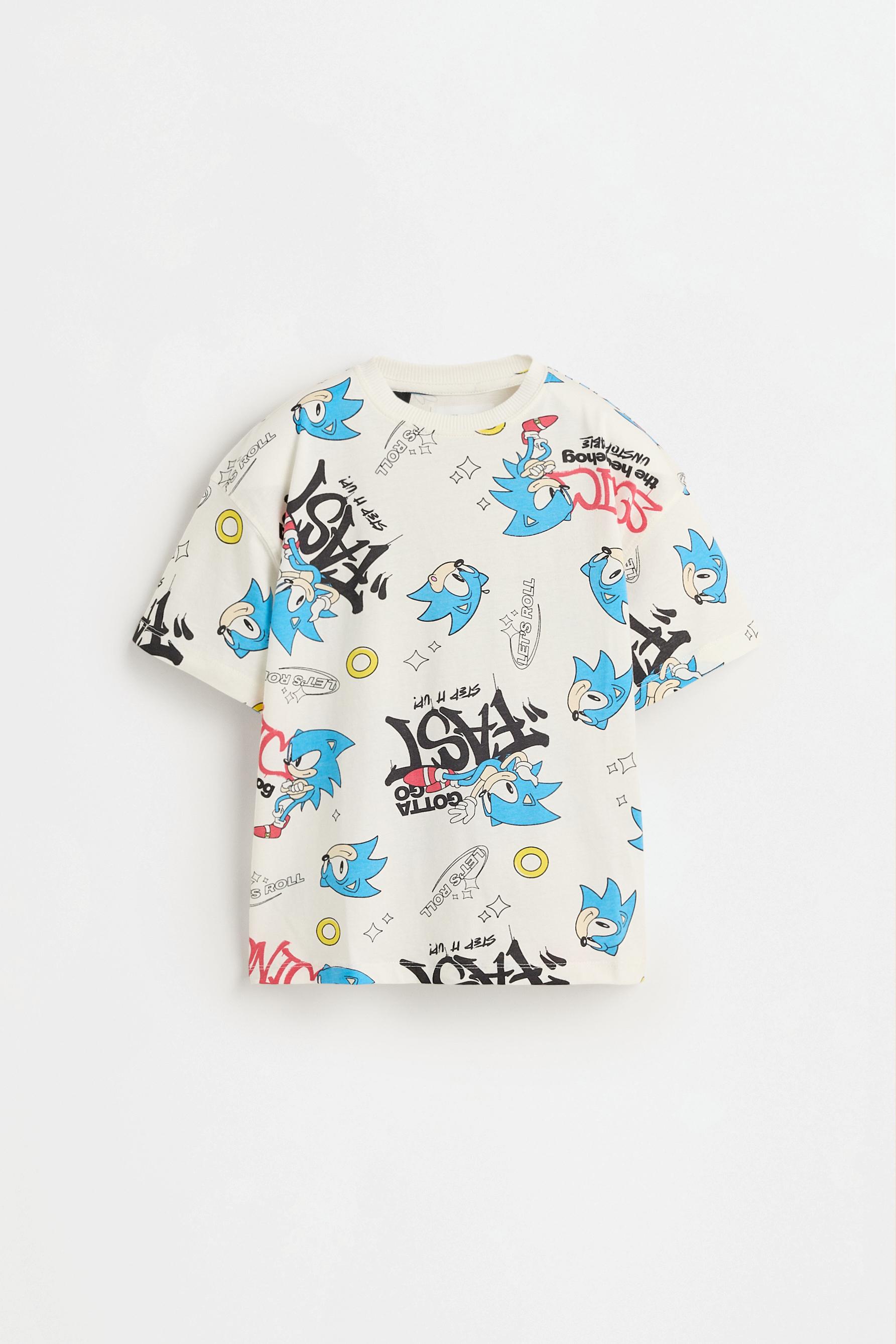 SONIC™ | SEGA Print T-Shirt — WHITE