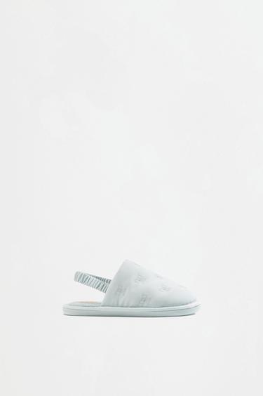 Backless house slippers — BLUE 1