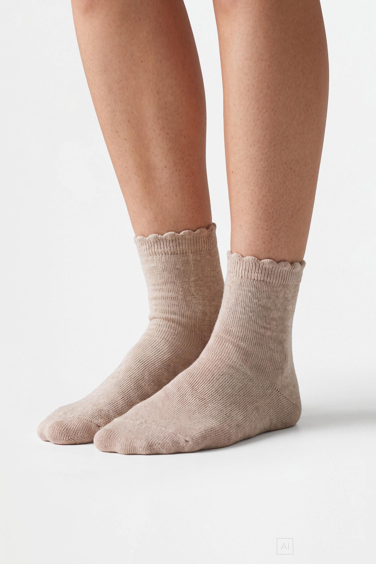 Ankle socks (7-pack) — SAND