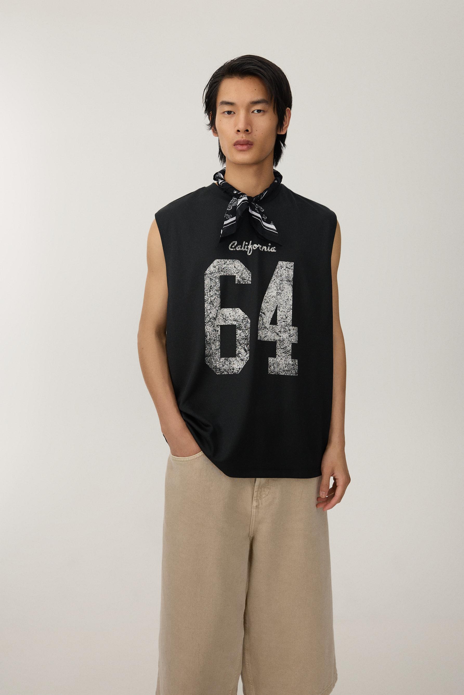 Camiseta estampada manga sisa