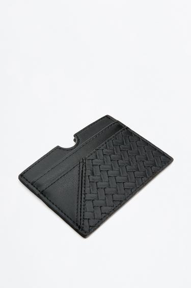 Braided Smart card holder — BLACK 3