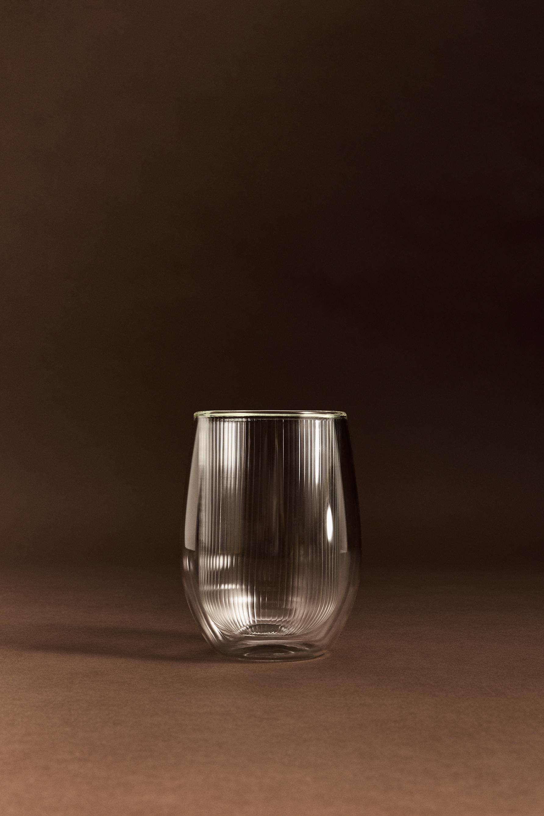 Vaso doble fondo borosilicato 370 ml