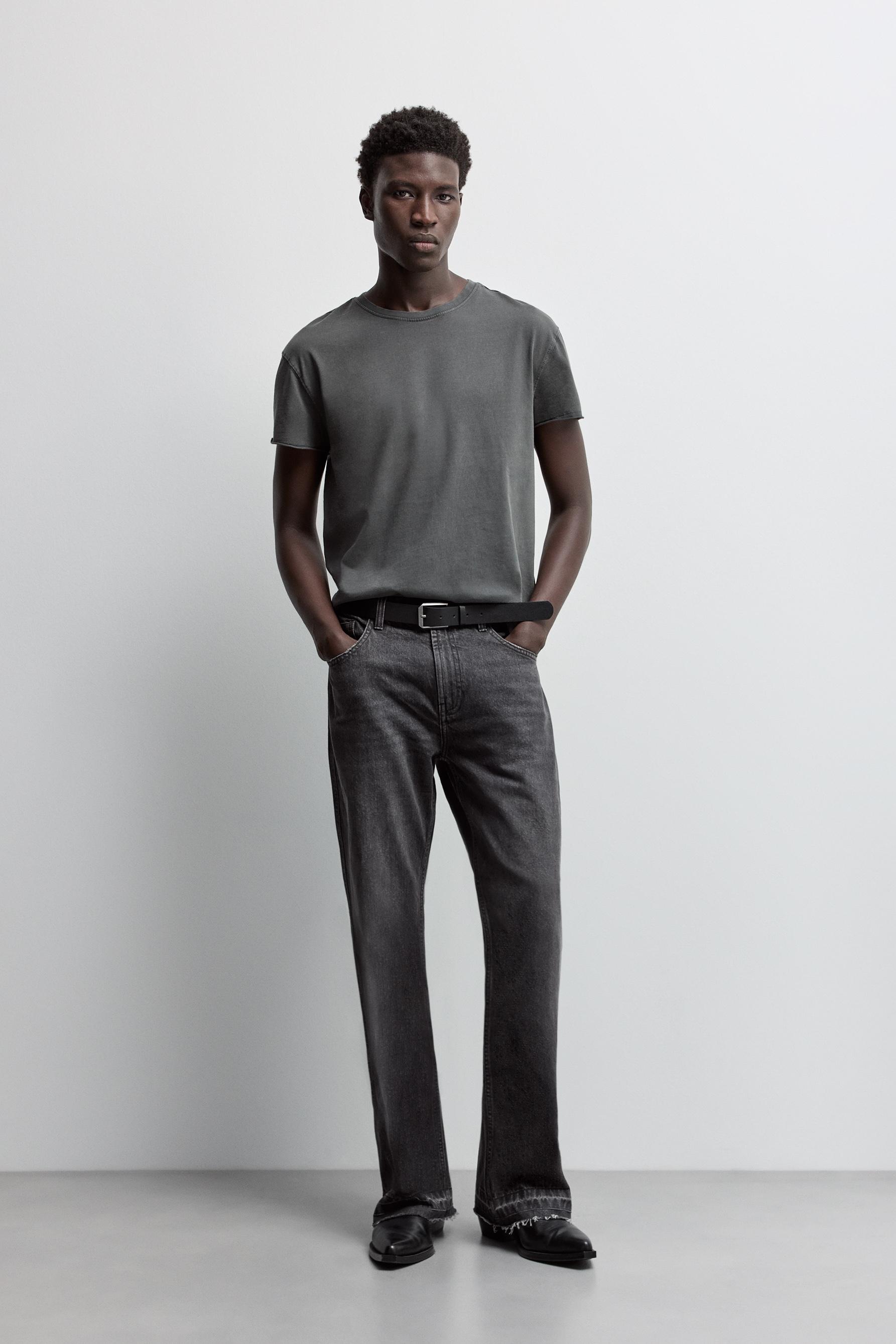 Frayed hem T-shirt — LEAD