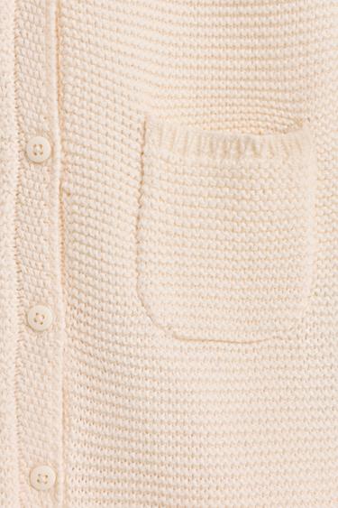 Knit jumpsuit — LIGHT BEIGE 4