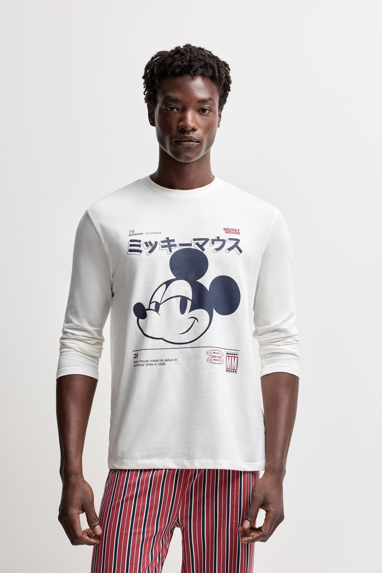 Mickey Mouse ©Disney long pyjamas — OFF WHITE