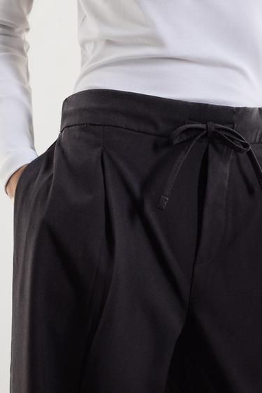 Basic straight trousers — BLACK 4