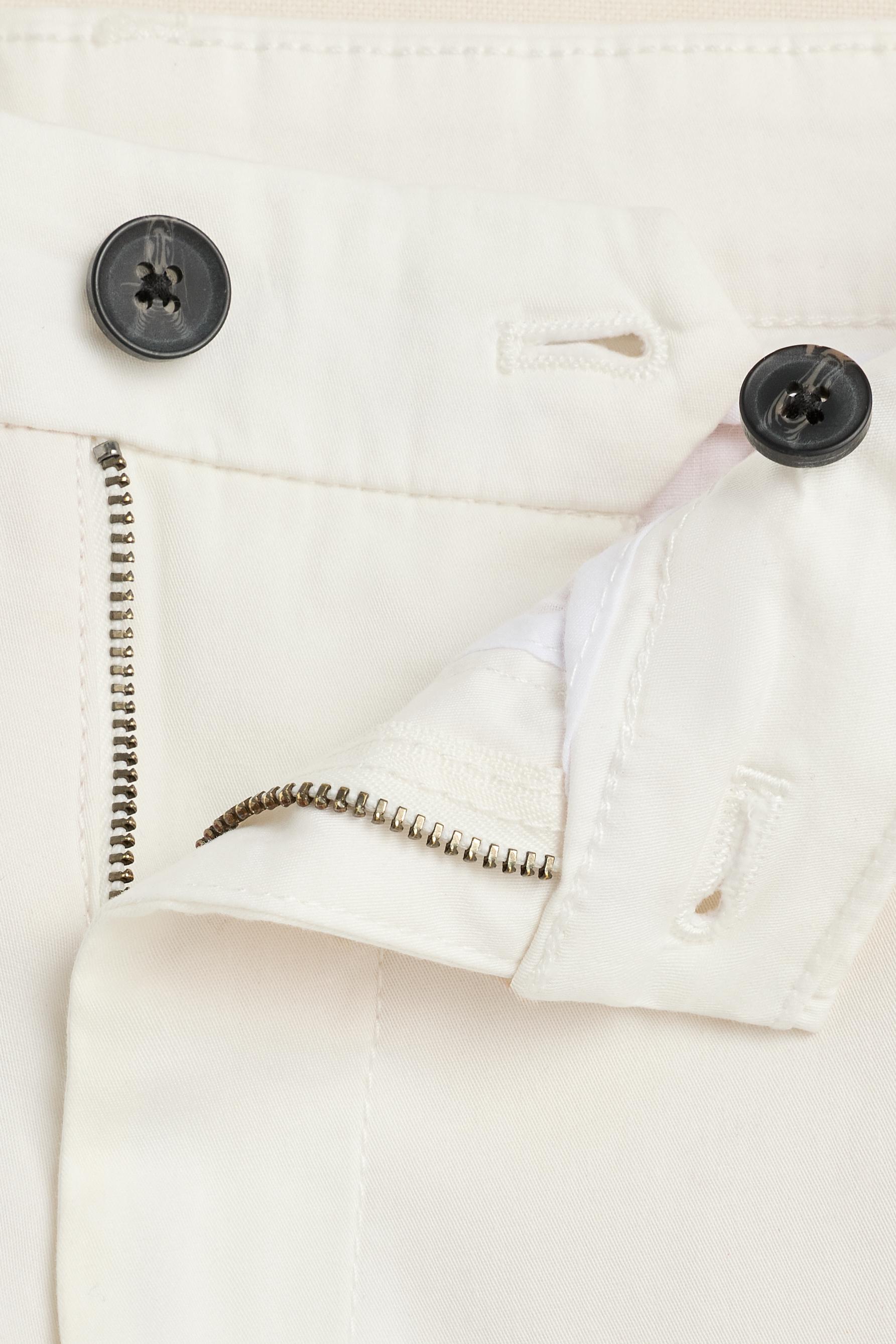 Slim fit chino trousers — OFF WHITE