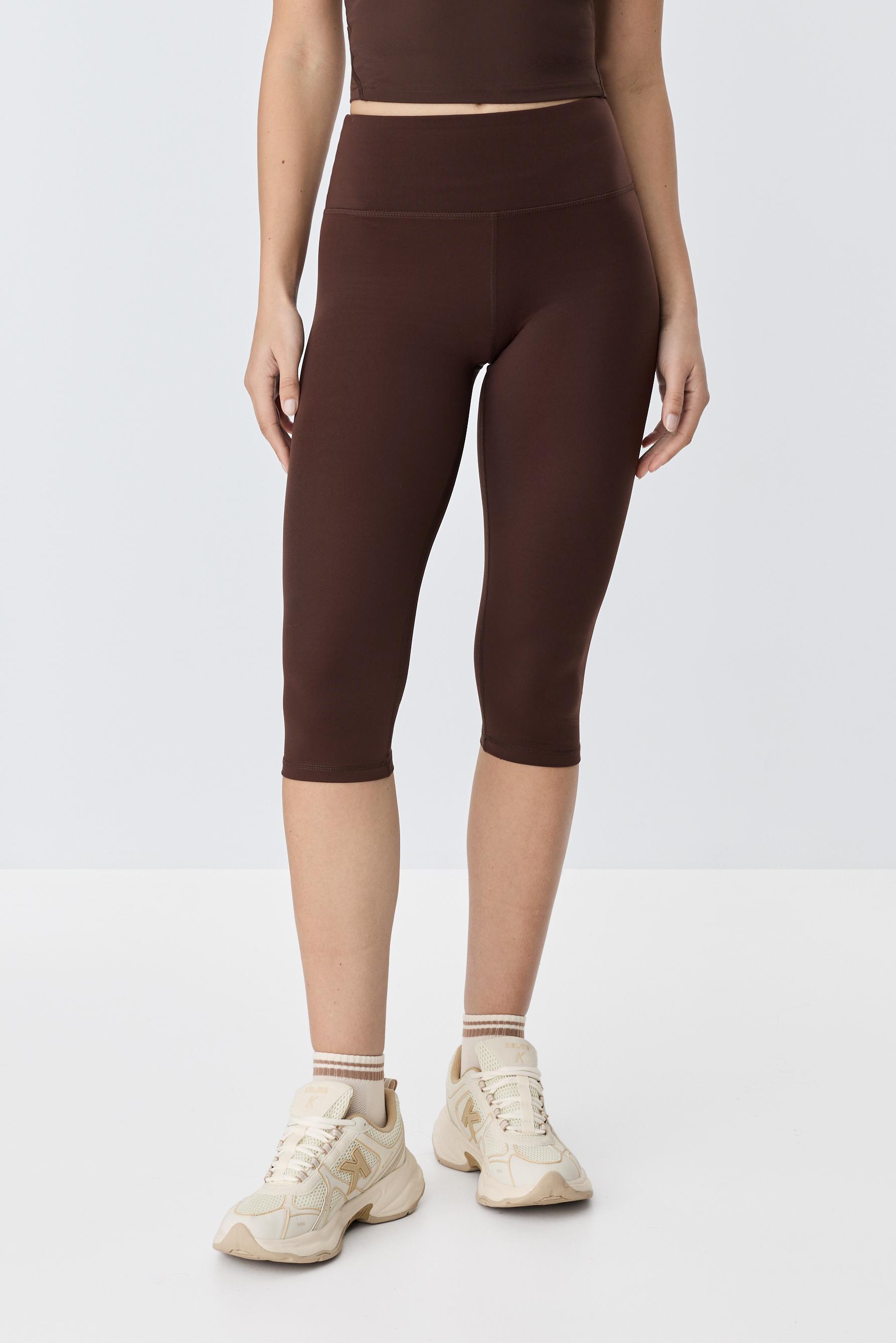 Capri leggings — CHOCOLATE