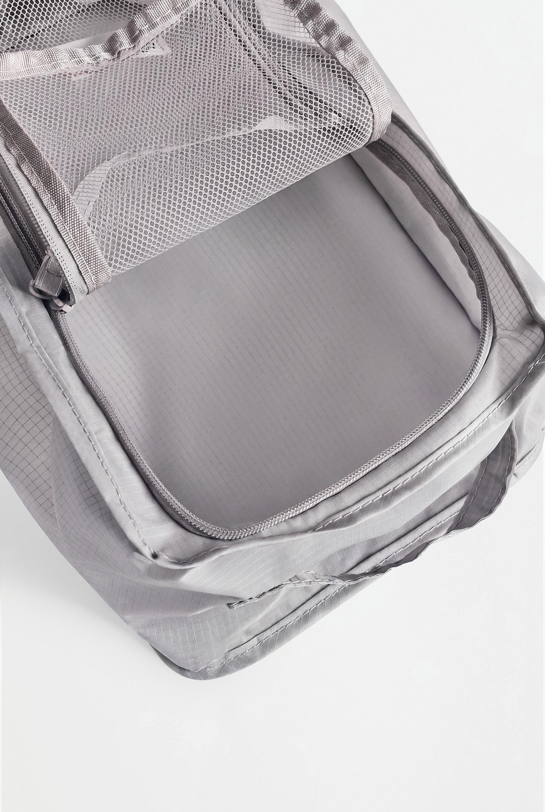Travel shoe bag — PEARL GREY