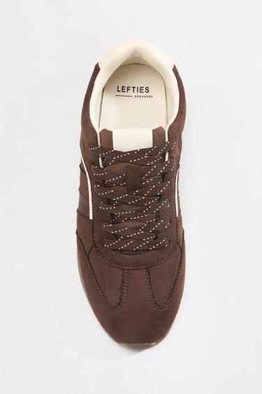 Thin-sole sneakers — BROWN 3