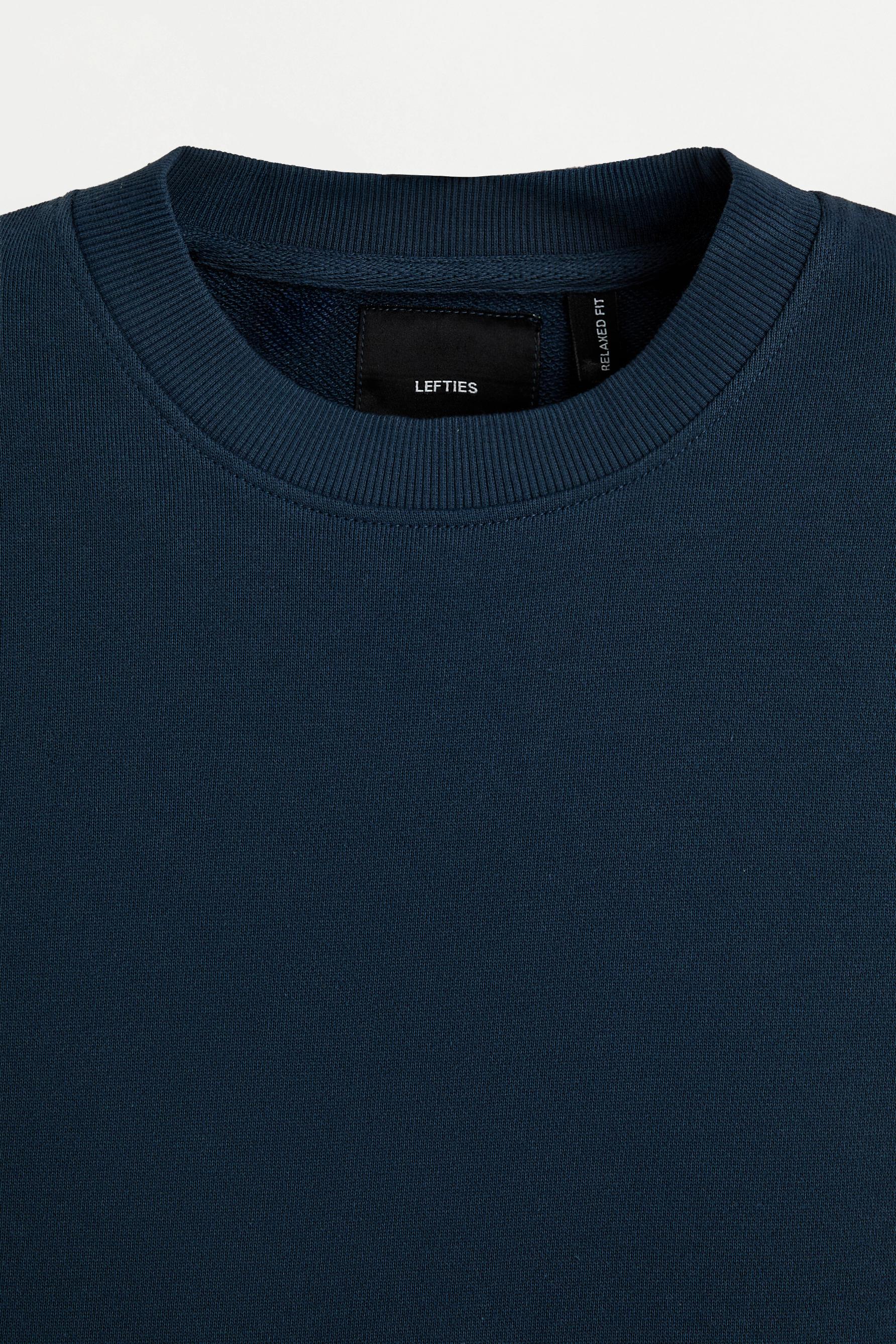 Short sleeve sweatshirt — DARK BLUE