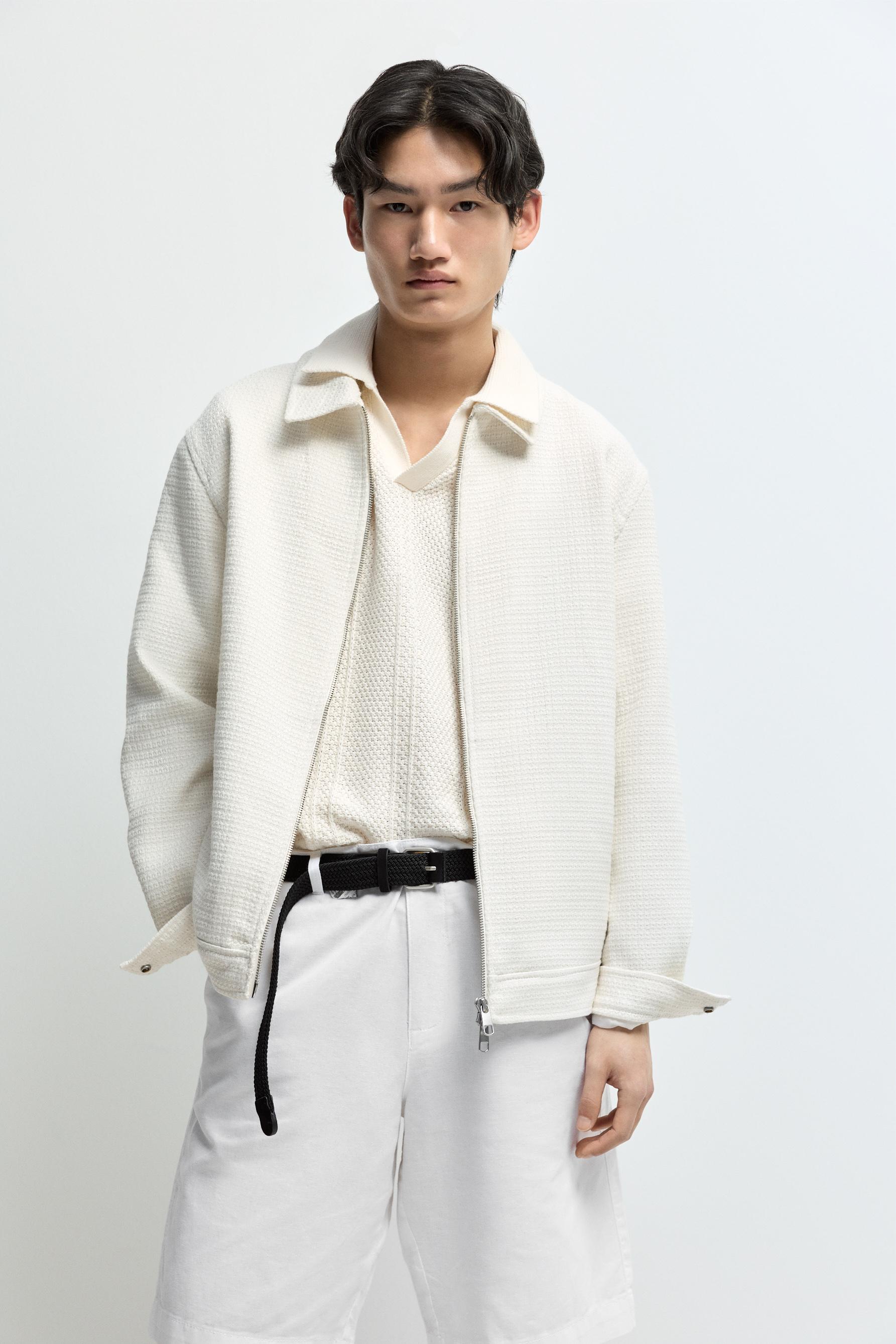 Cazadora estructura cremallera