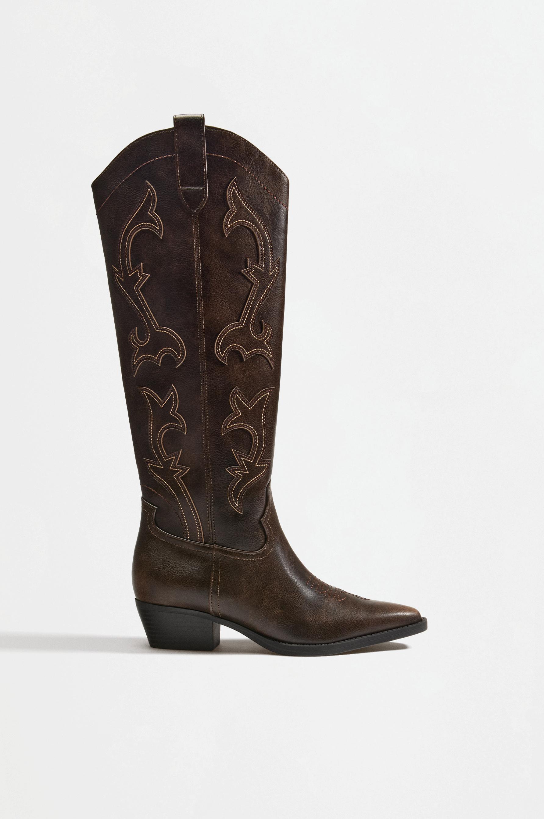 Bota plana campera