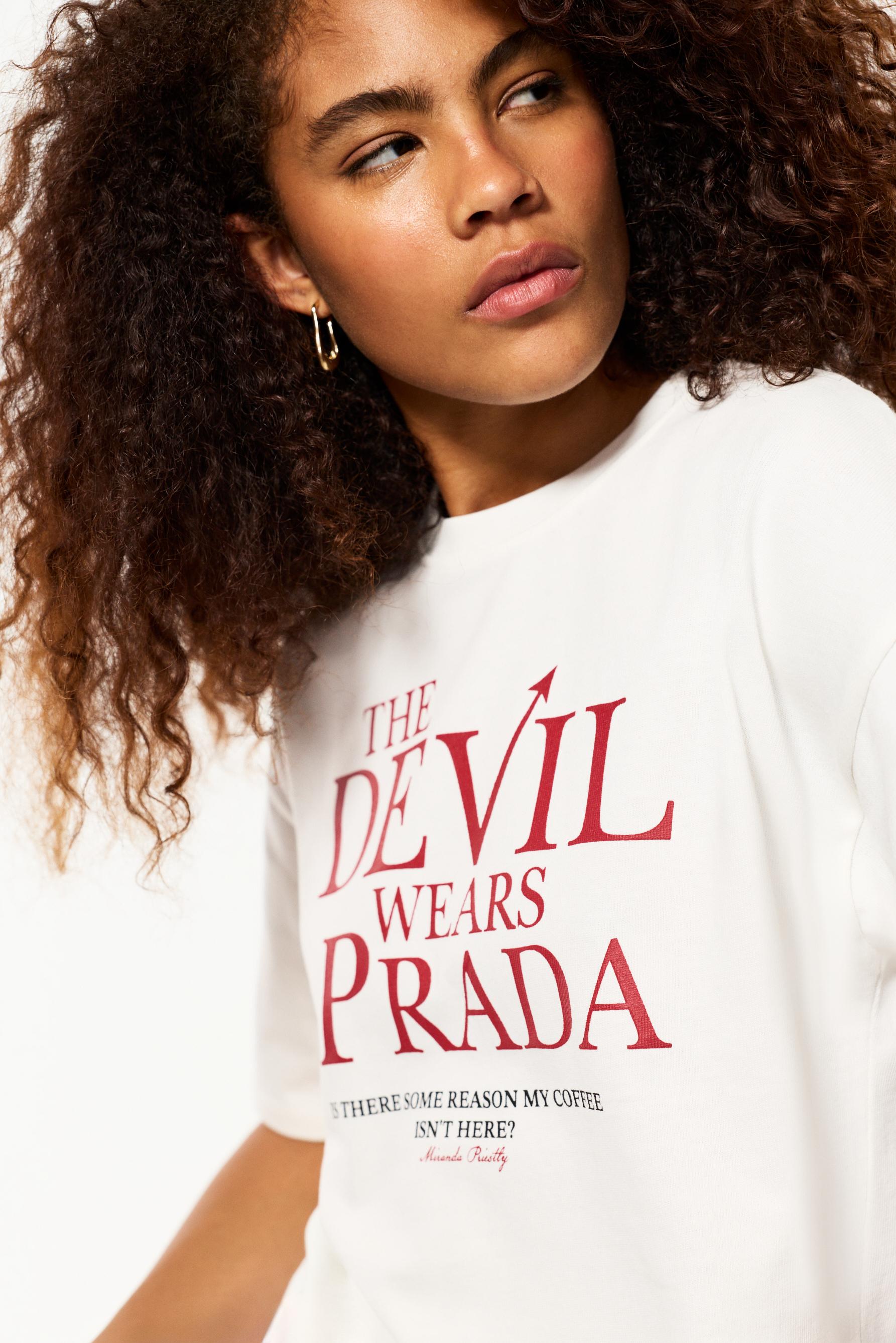 The Devil Wears Prada ©Disney T-shirt — OFF WHITE