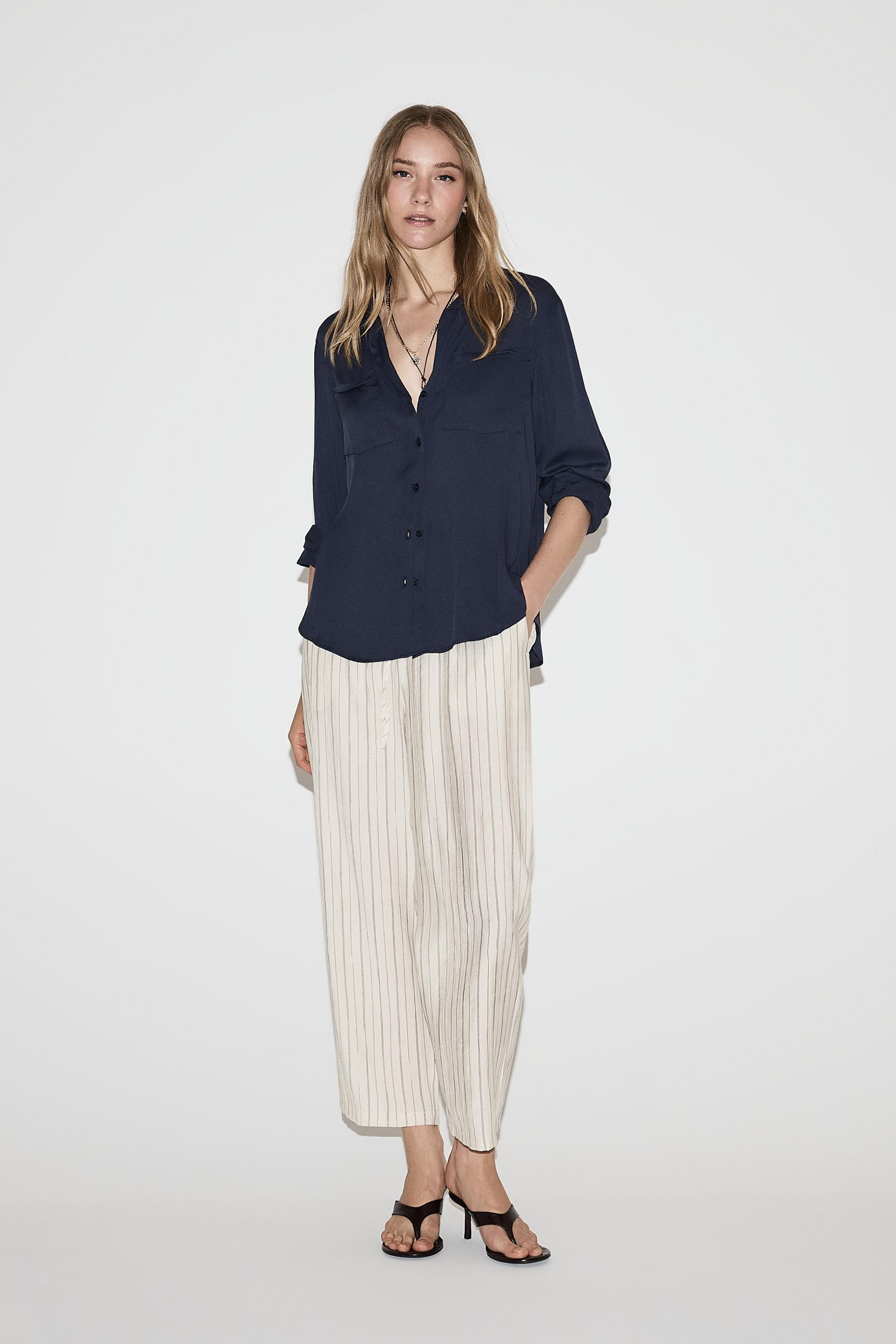 Textured jogging trousers — ECRU