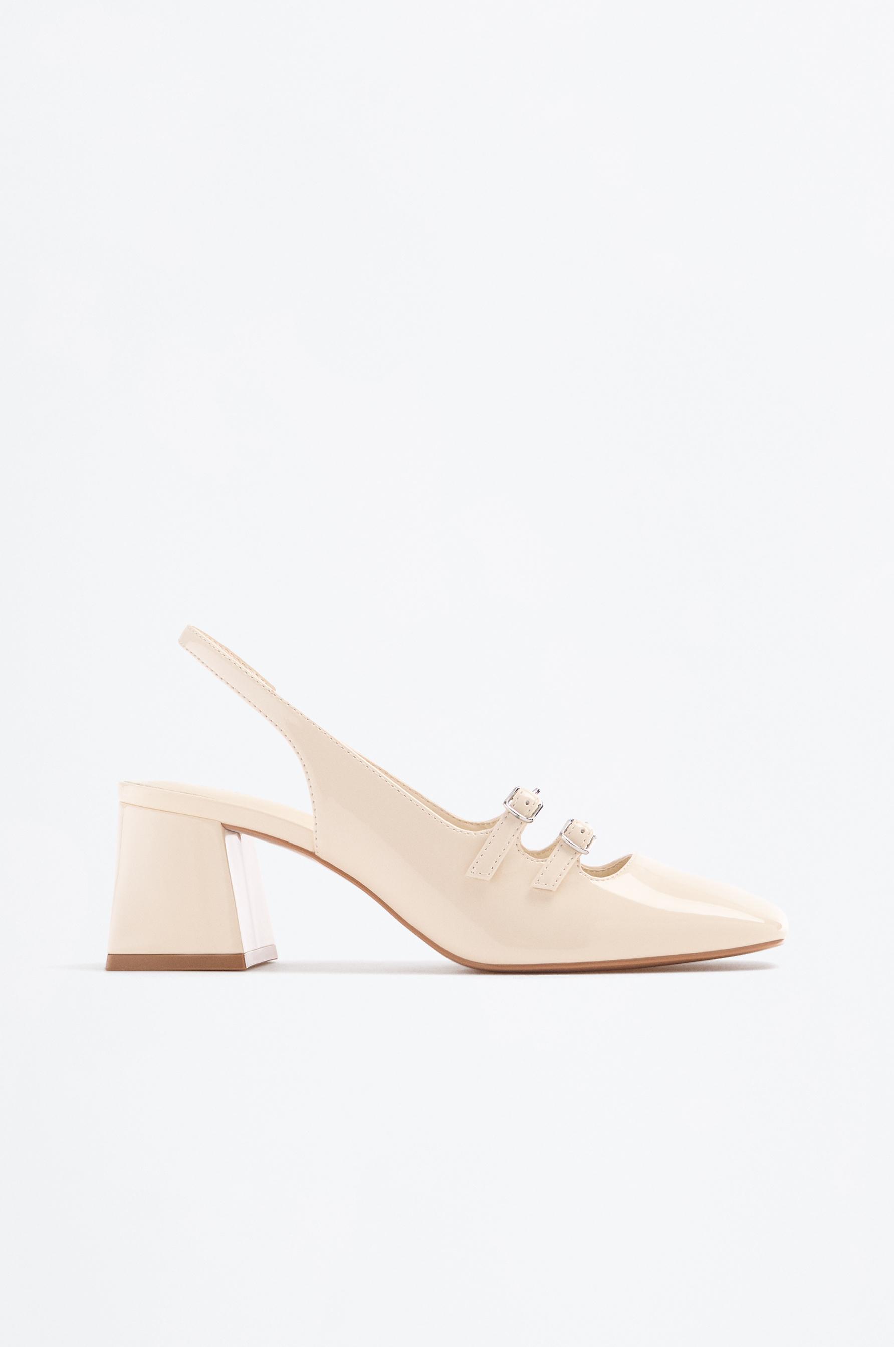 Zapato tacón bailarina