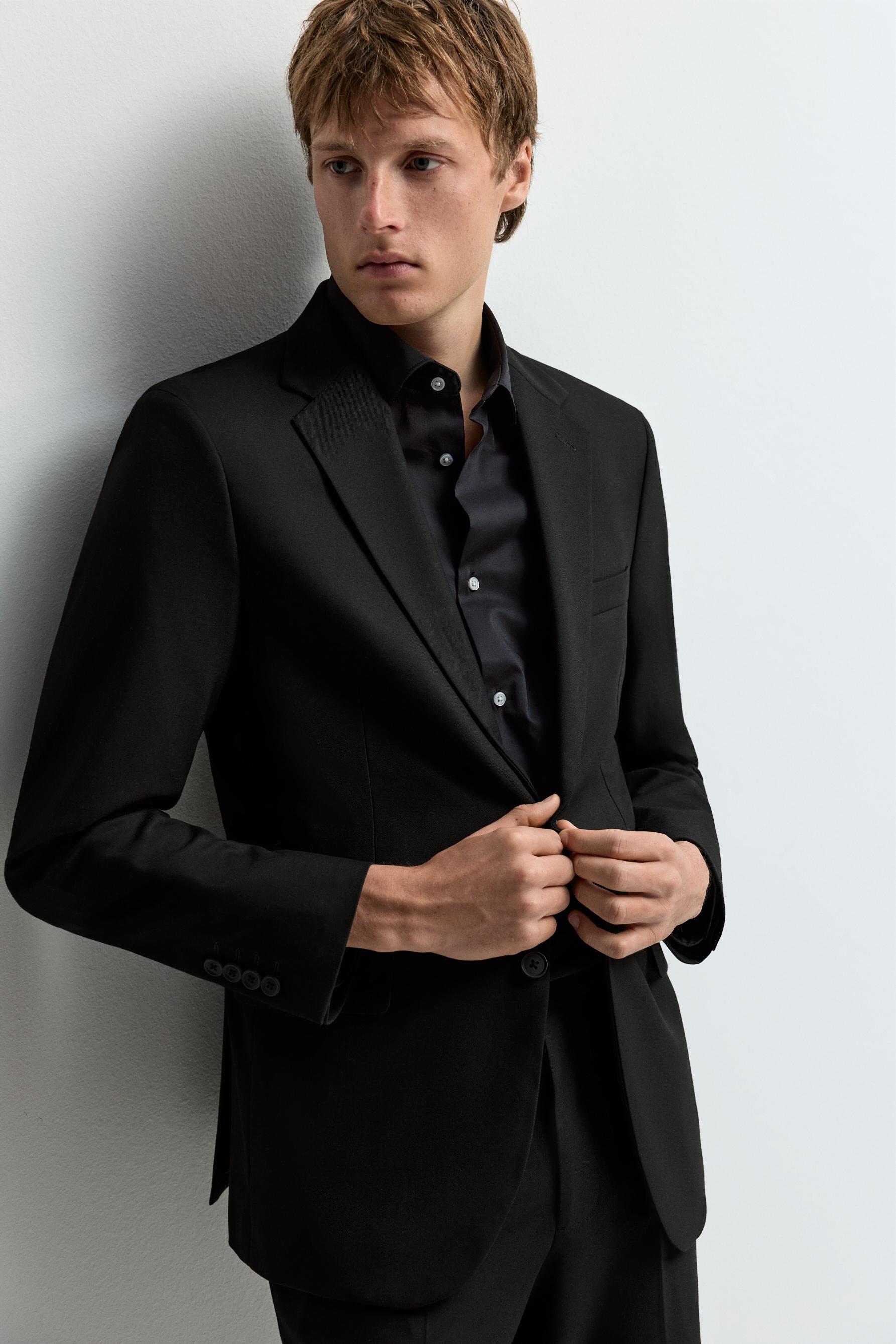 Suit blazer — BLACK
