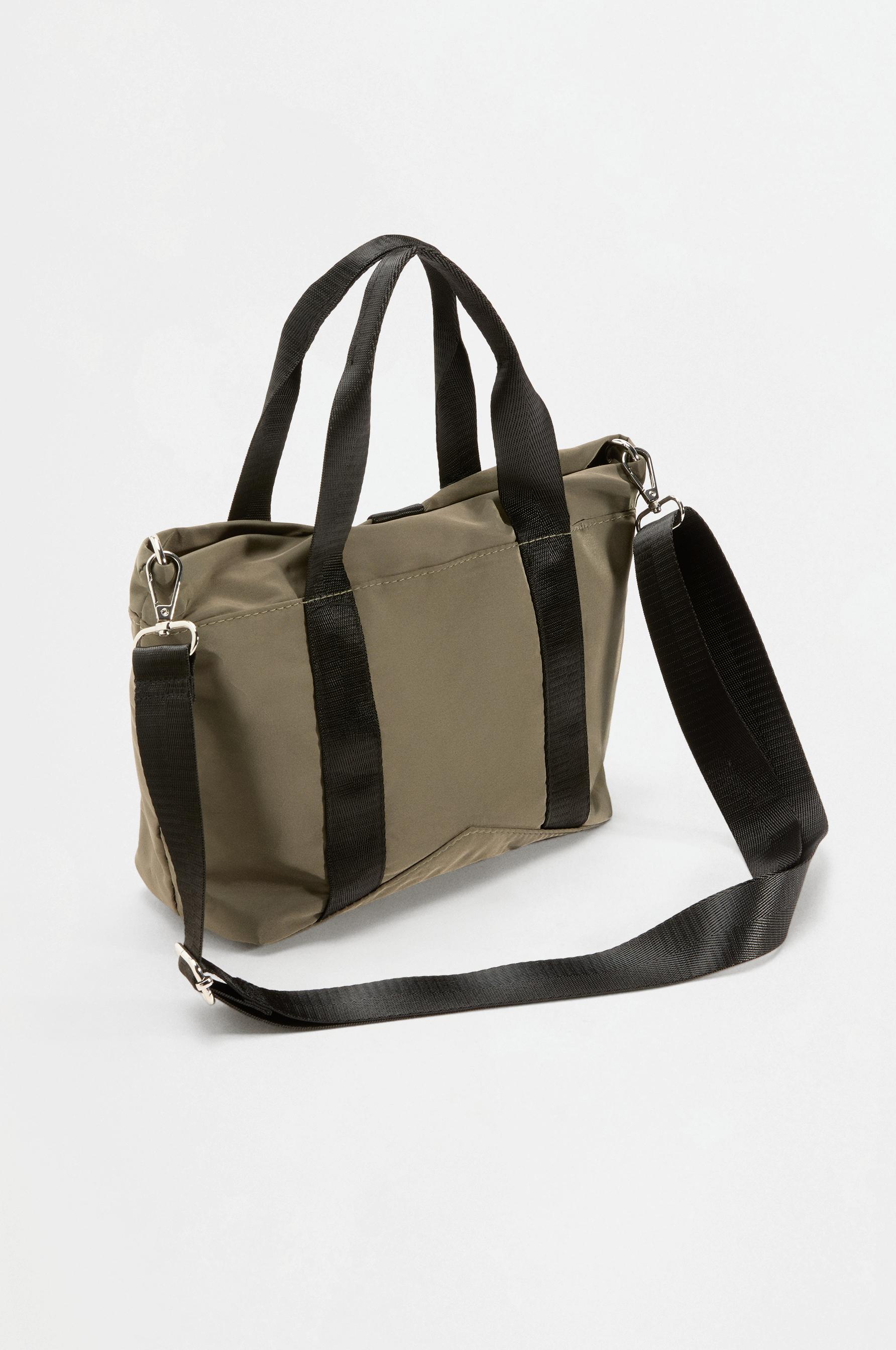 Mini nylon crossbody bag — KHAKI