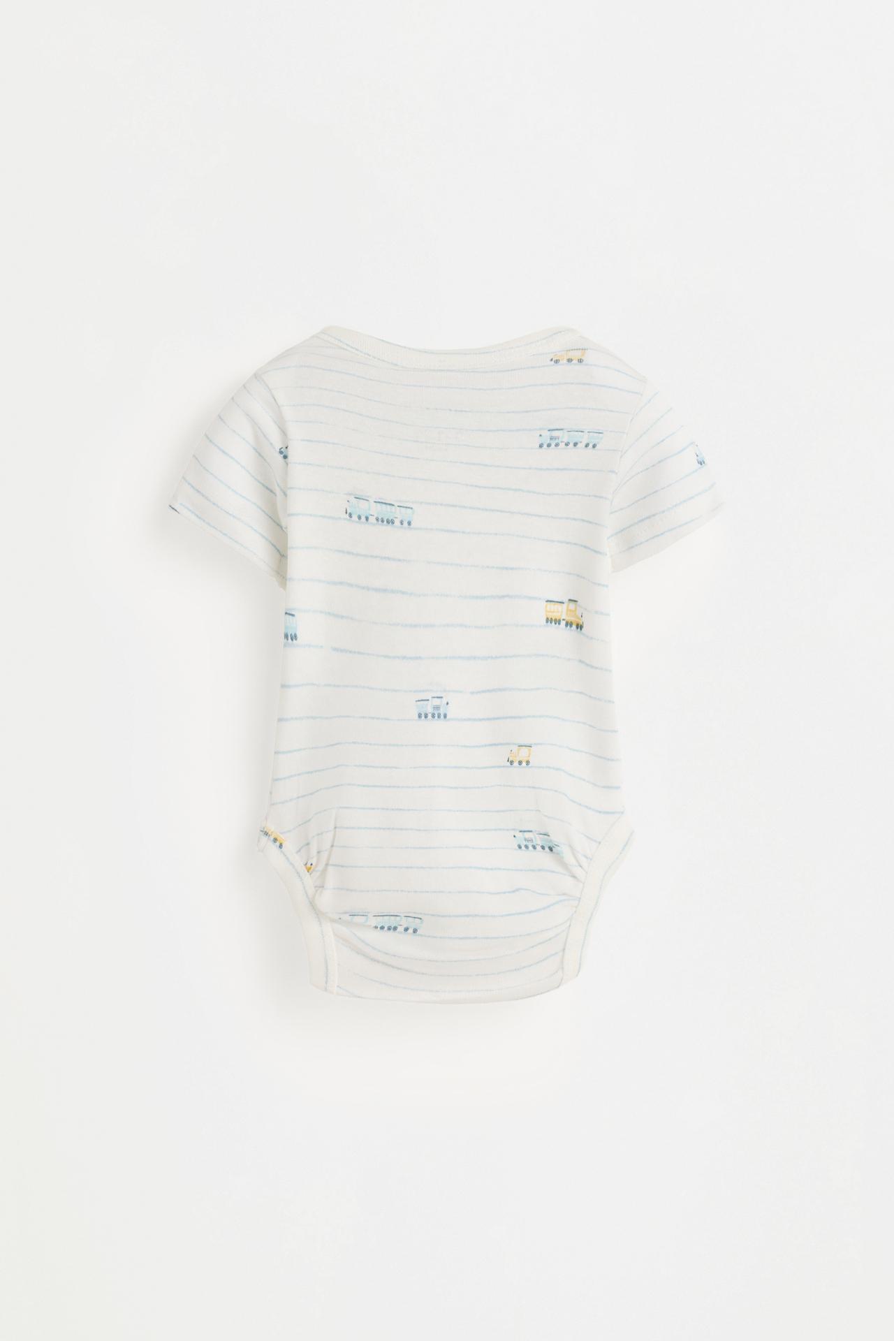 Pack of 2 combined crossover bodysuits — ECRU