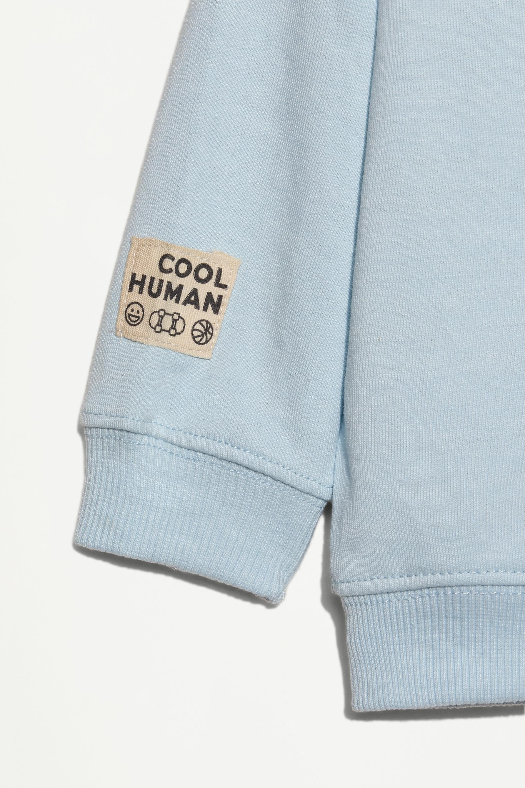 4-pack of plain sweatshirts — GREY MARL