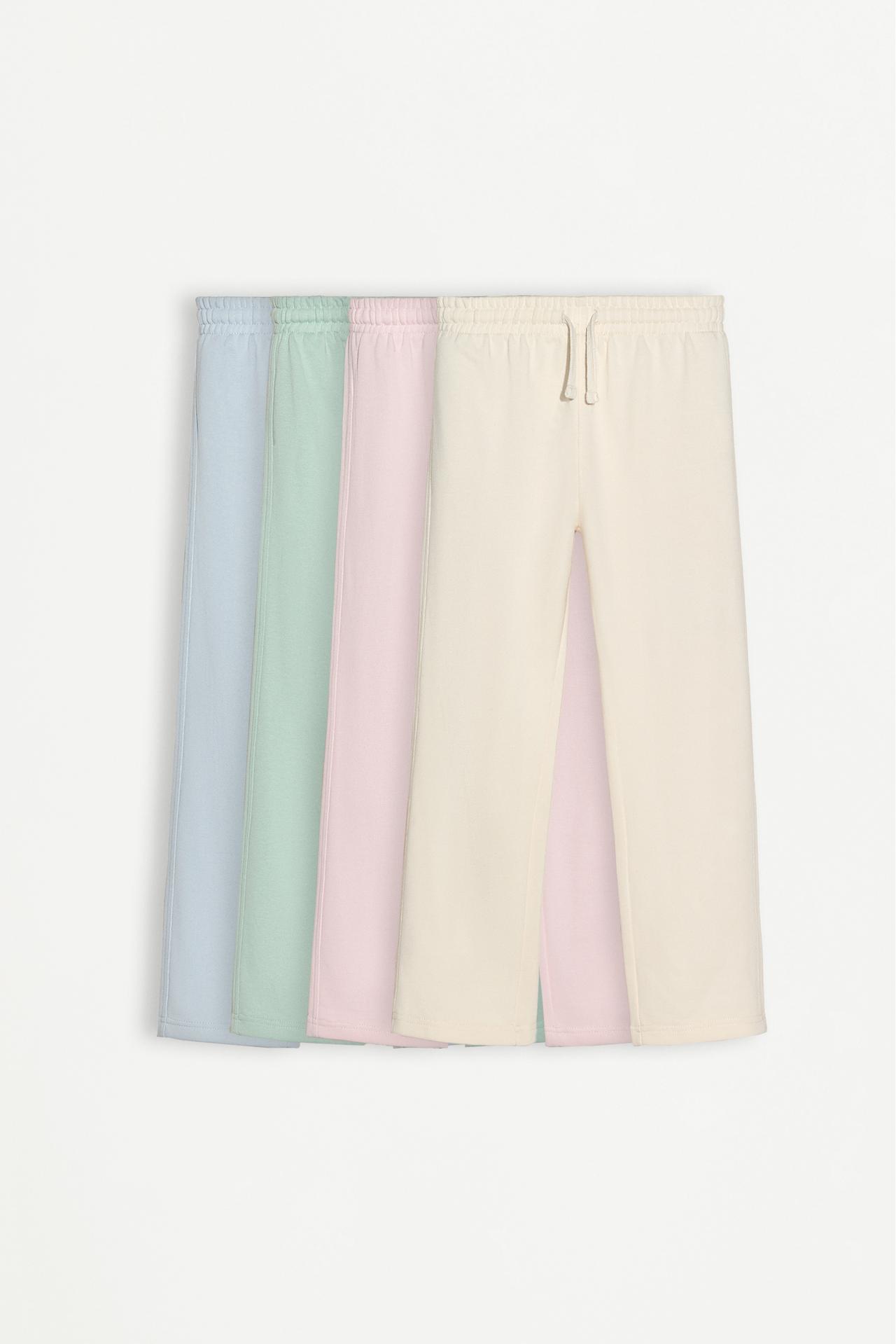 Pack of 4 plush trousers — SURGICAL GREEN