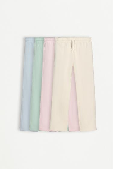 Pack of 4 plush trousers — SURGICAL GREEN 1