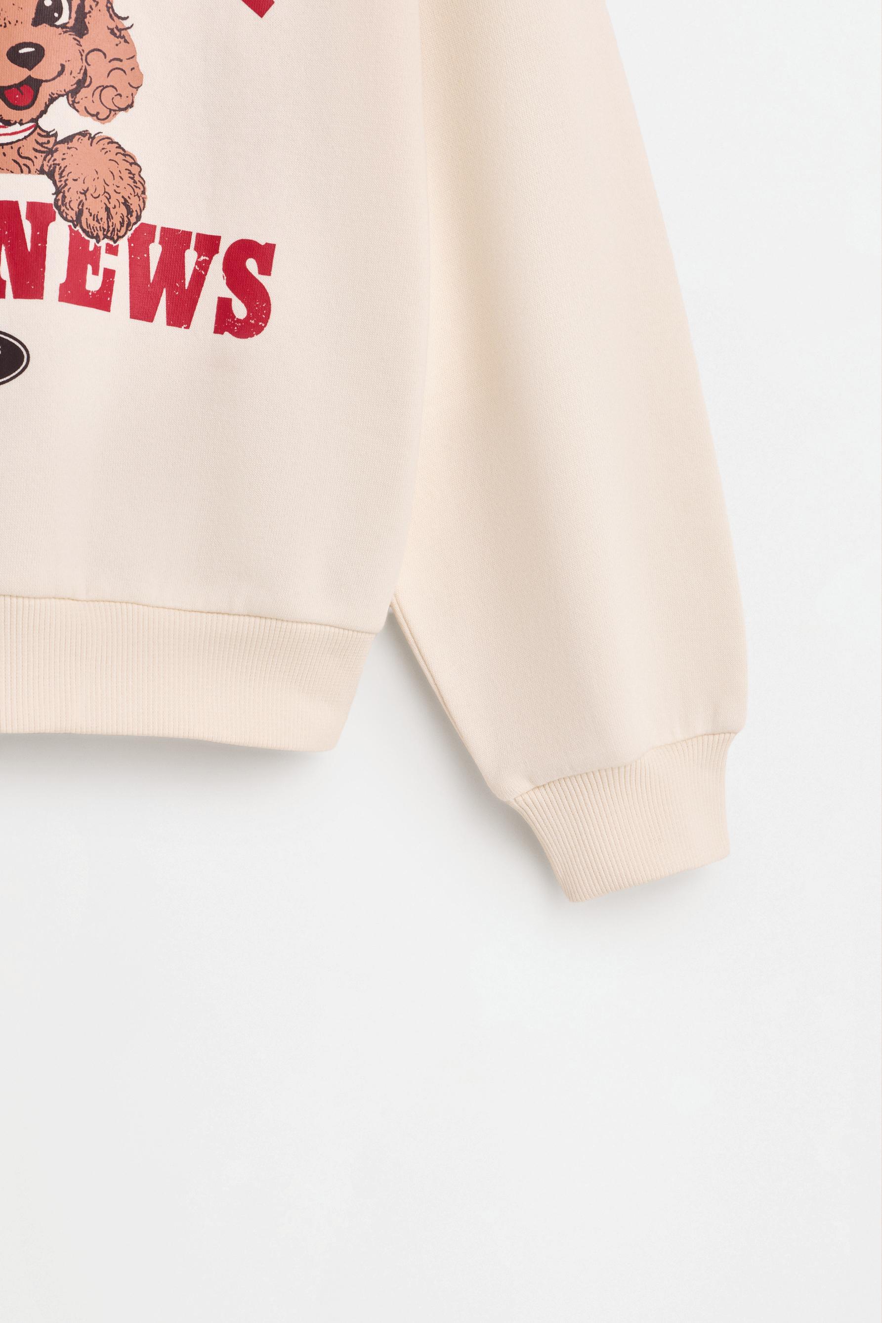 Printed sweatshirt — BUTTER