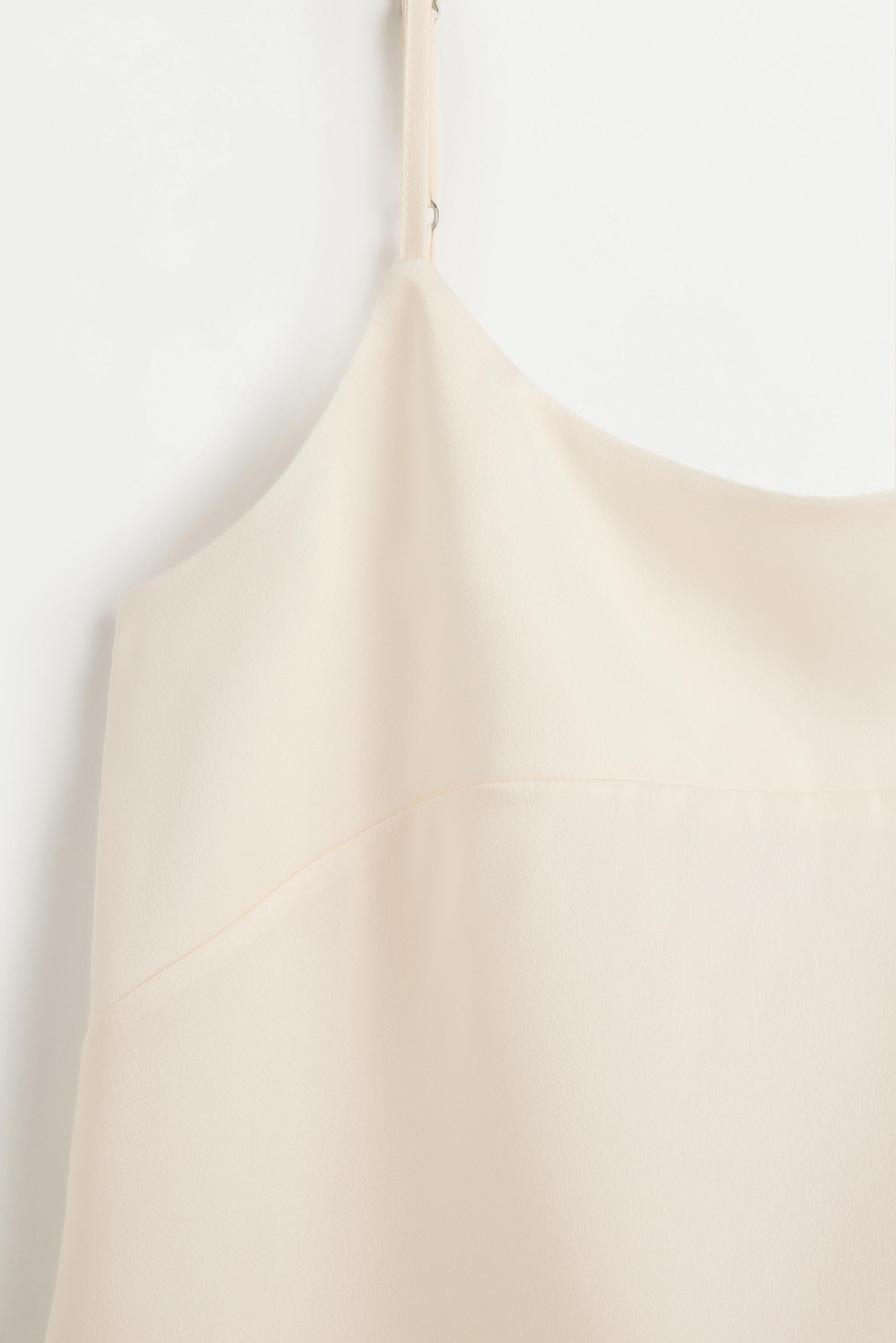 Satin short pyjamas — WHITE (alternate view)