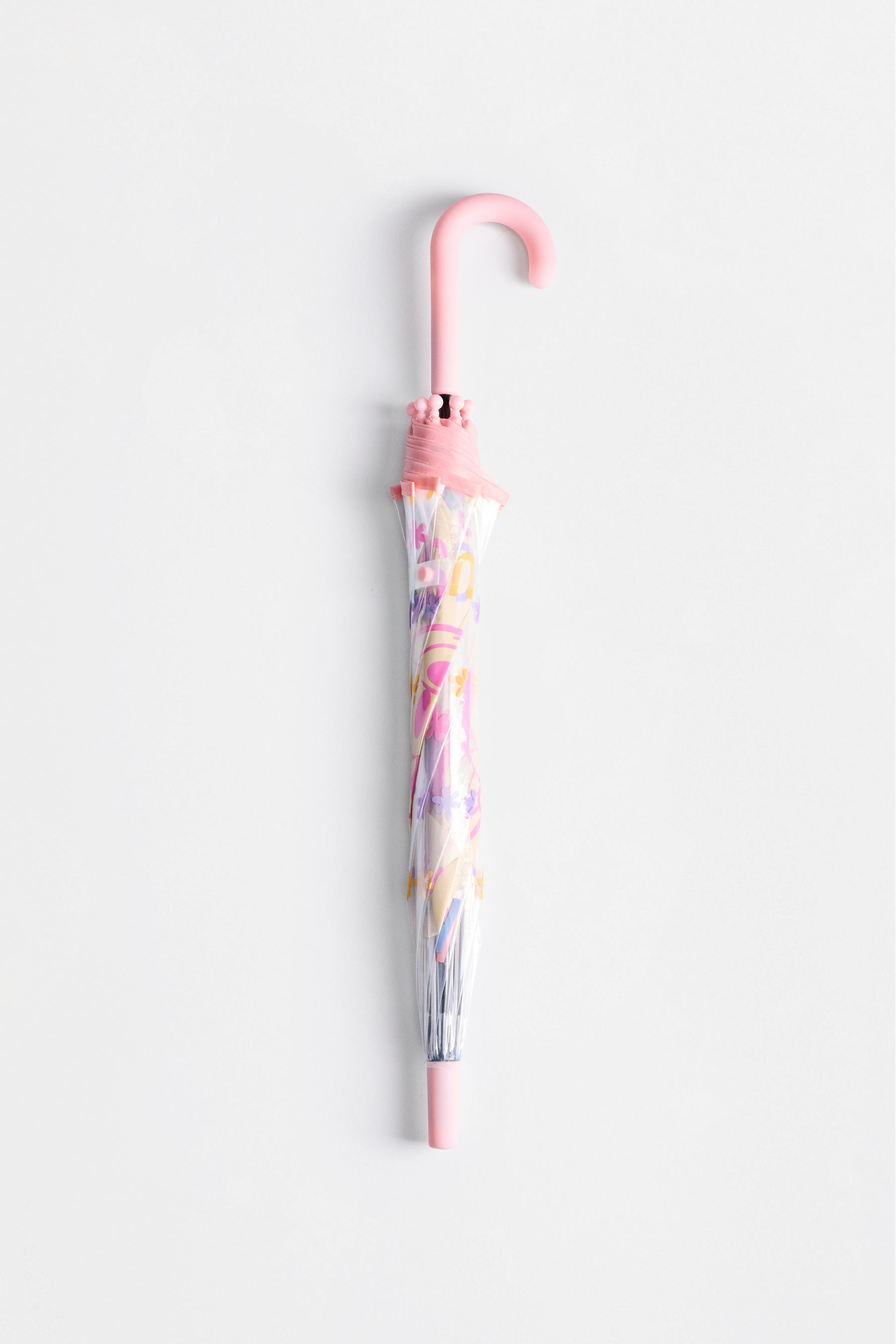 Minnie Mouse ©Disney transparent umbrella — PINK TONES
