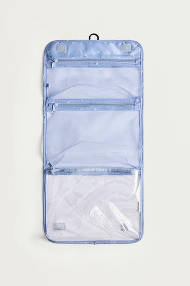 Foldable travel toiletry bag — PASTEL BLUE 2